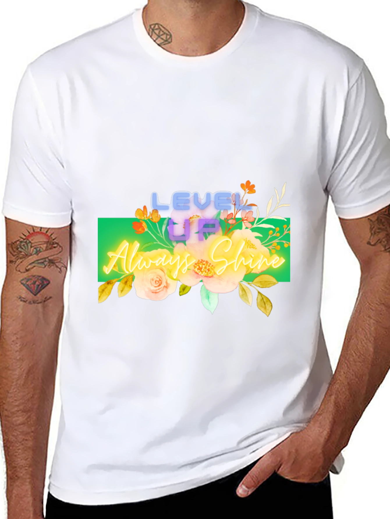 Level Up Always Shine Graphic T-Shirt