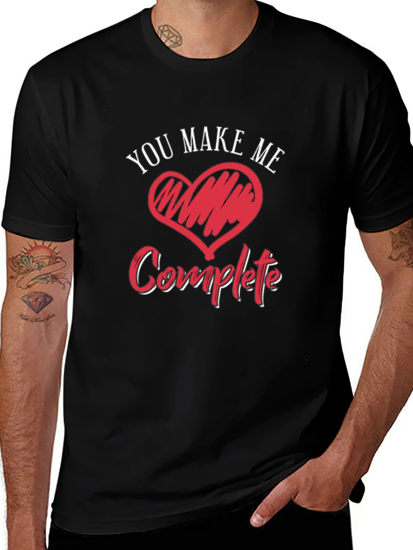 You Make Me Complete Graphic Tee