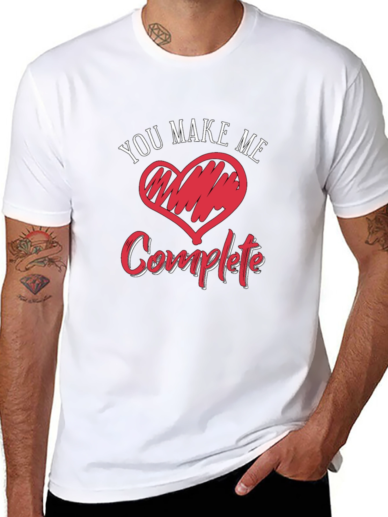 You Make Me Complete Graphic Tee