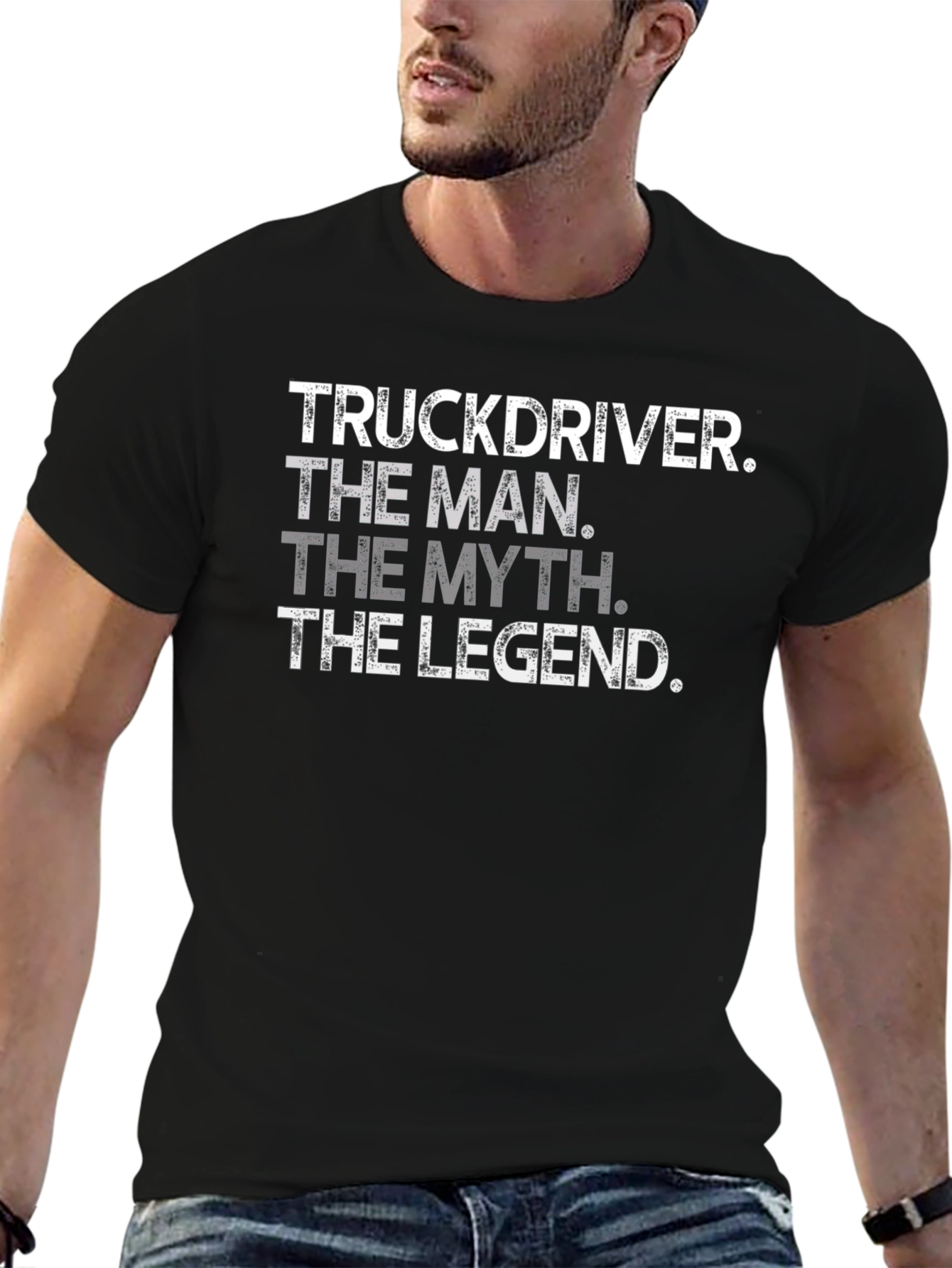 Truck Driver: The Man The Myth The Legend T-Shirt