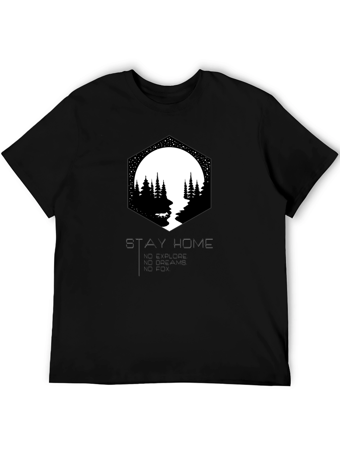 Stay Home Nature Graphic Tee