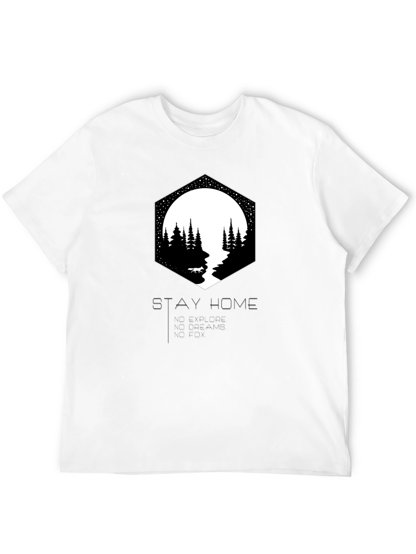 Stay Home Nature Graphic Tee