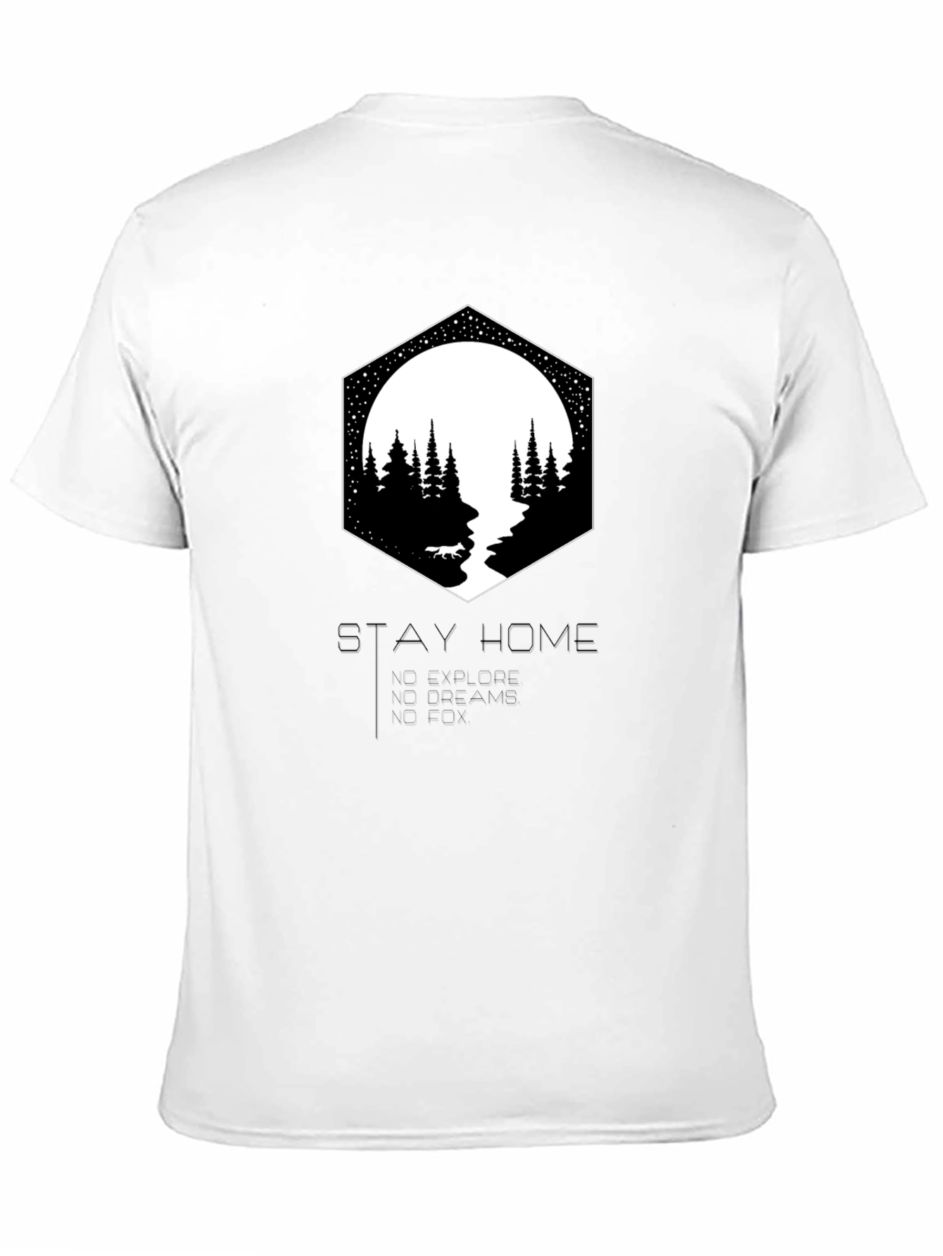 Stay Home Nature Graphic Tee