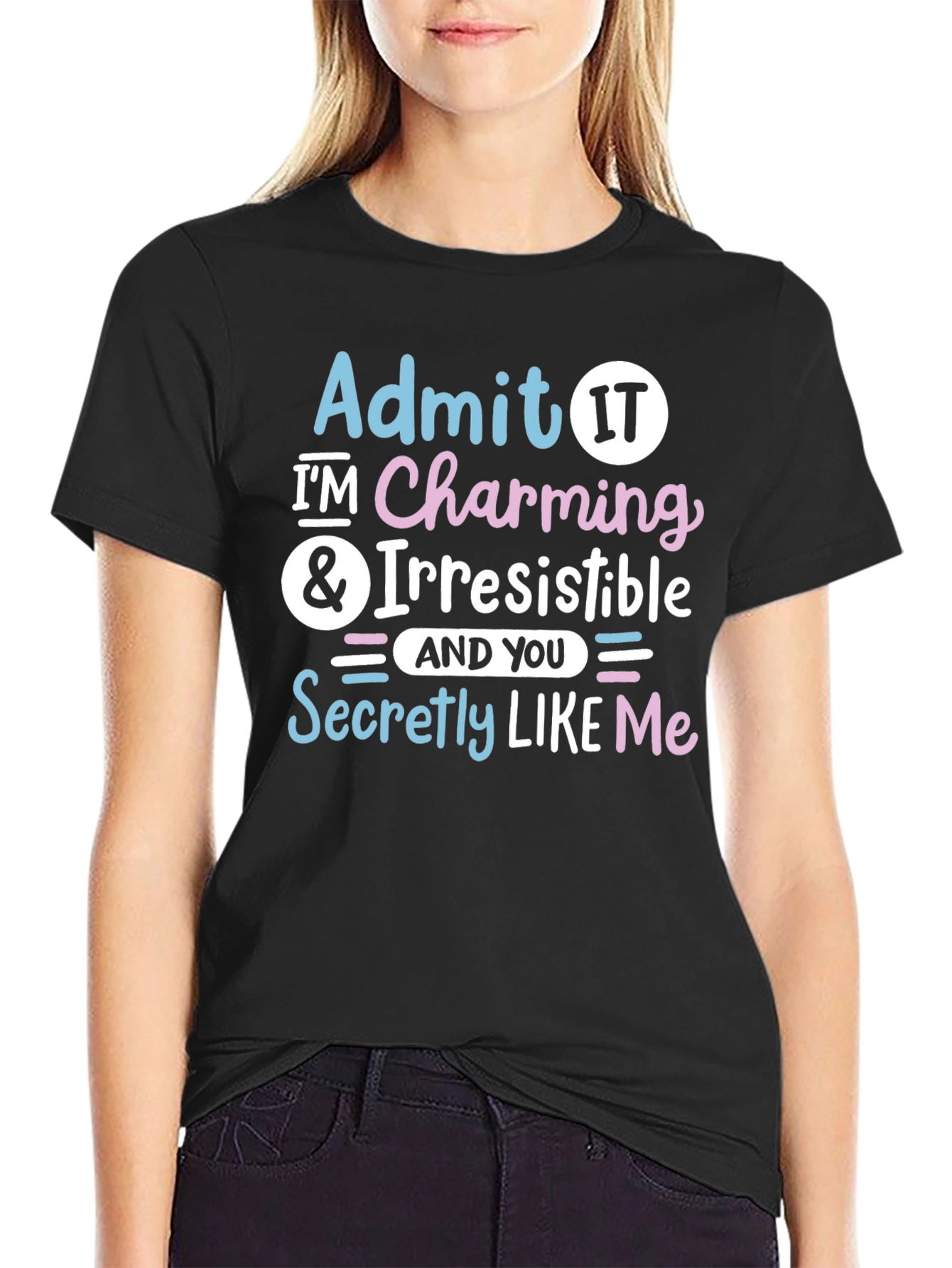 Charming Irresistible Graphic T-Shirt