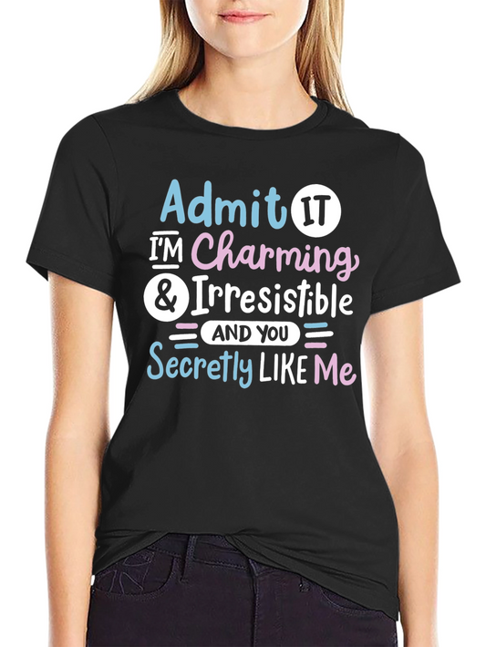 Charming Irresistible Graphic T-Shirt