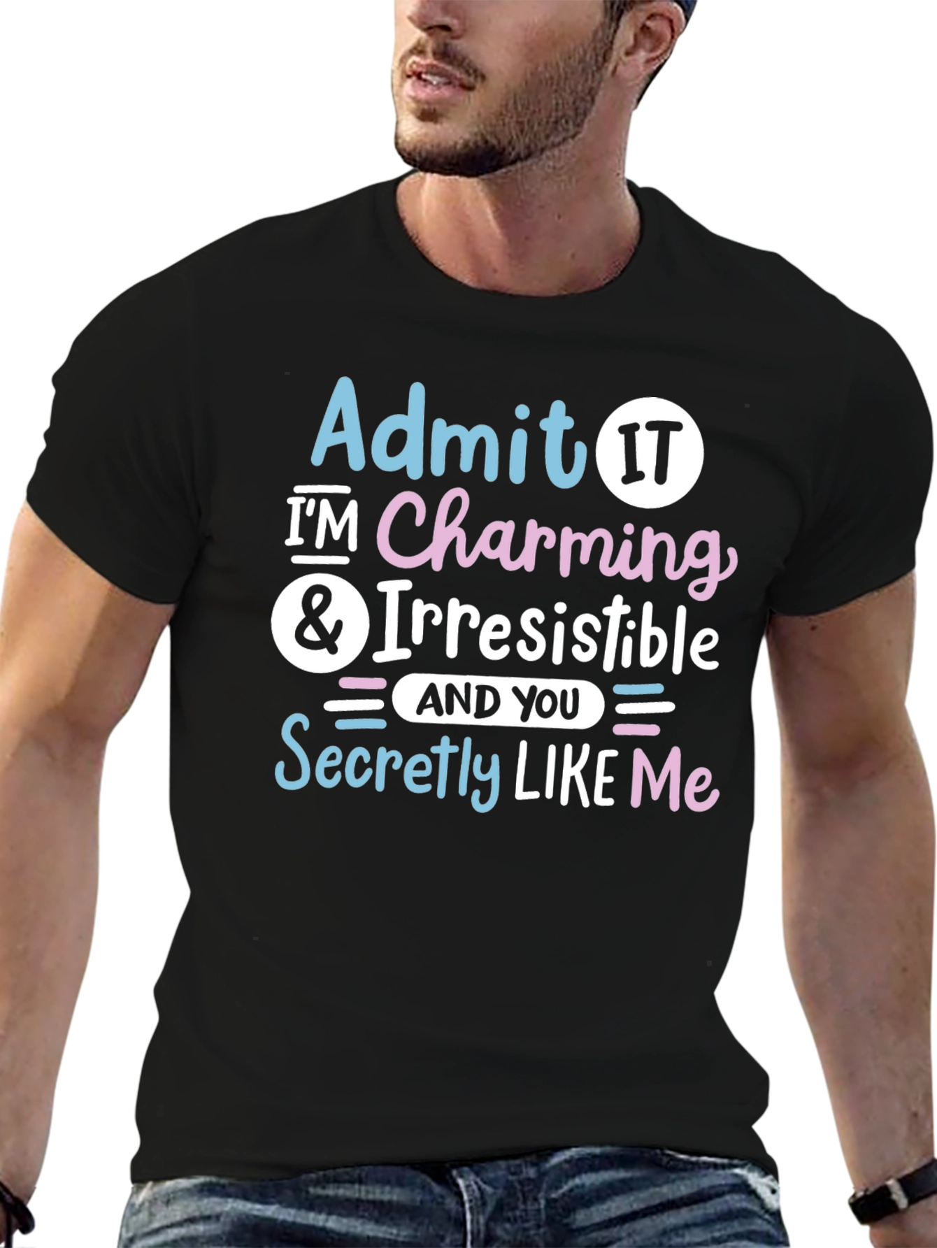 Charming Irresistible Graphic T-Shirt