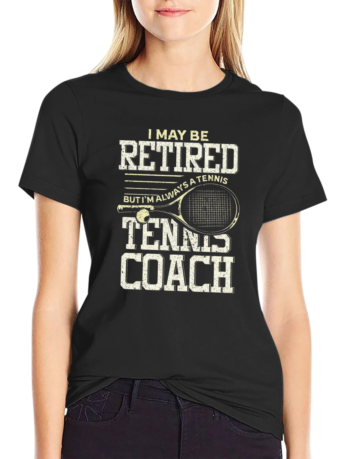 Retired Tennis Coach T-Shirt