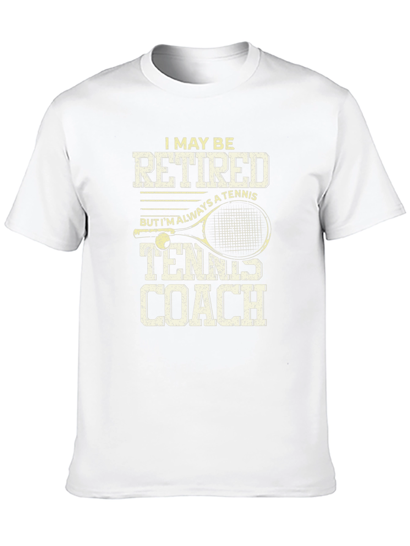 Retired Tennis Coach T-Shirt