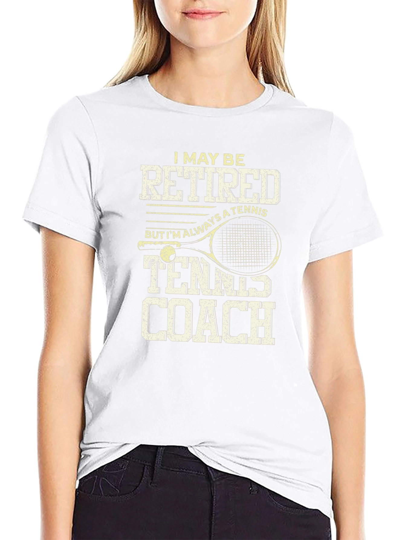 Retired Tennis Coach T-Shirt