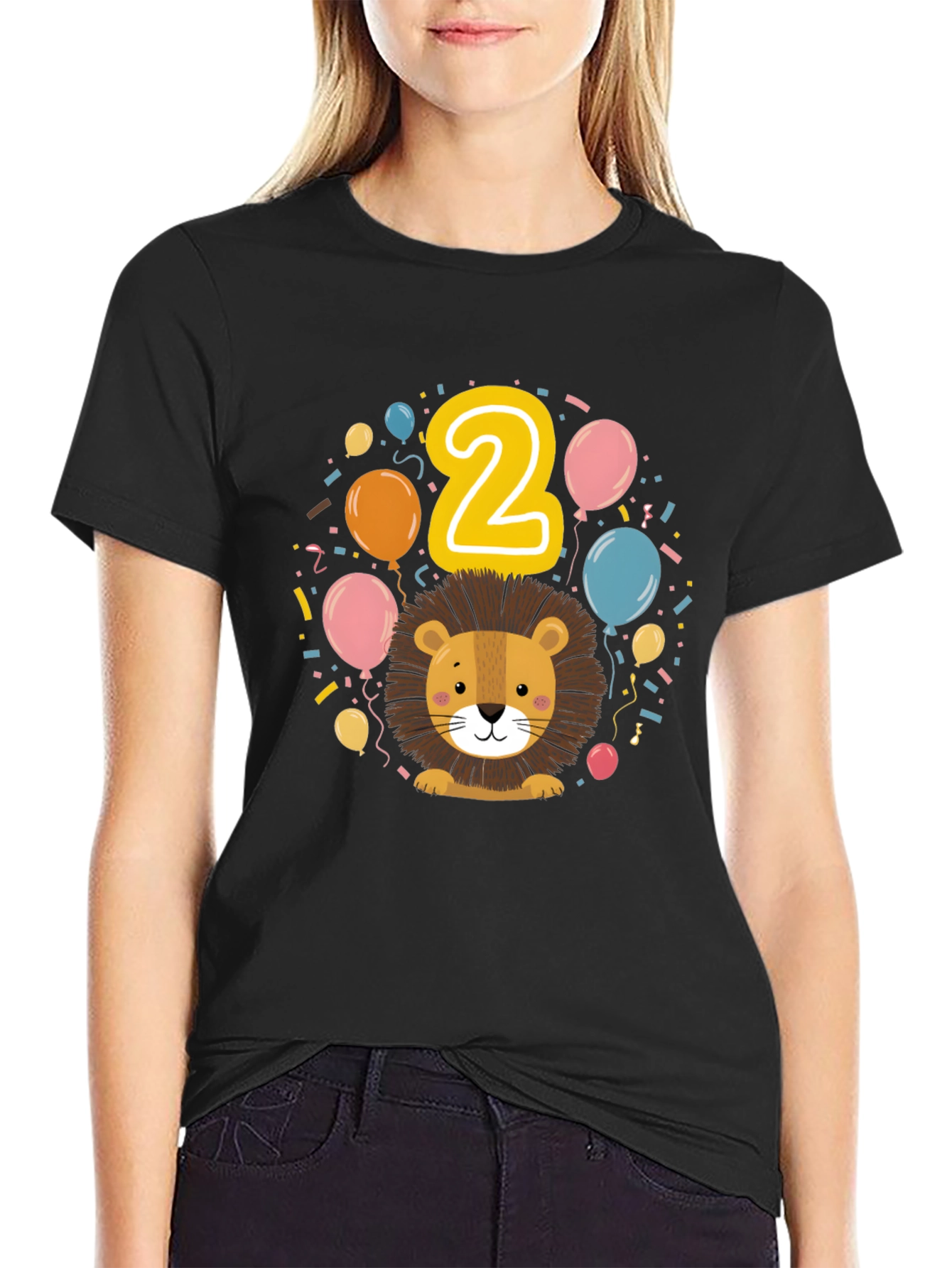 Kids 2nd Birthday Lion T-Shirt