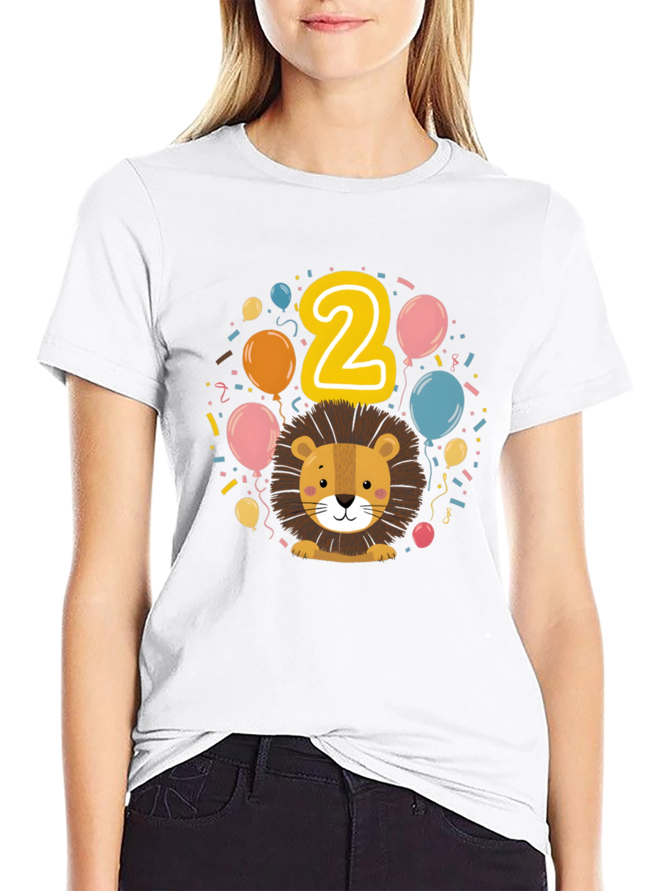 Kids 2nd Birthday Lion T-Shirt