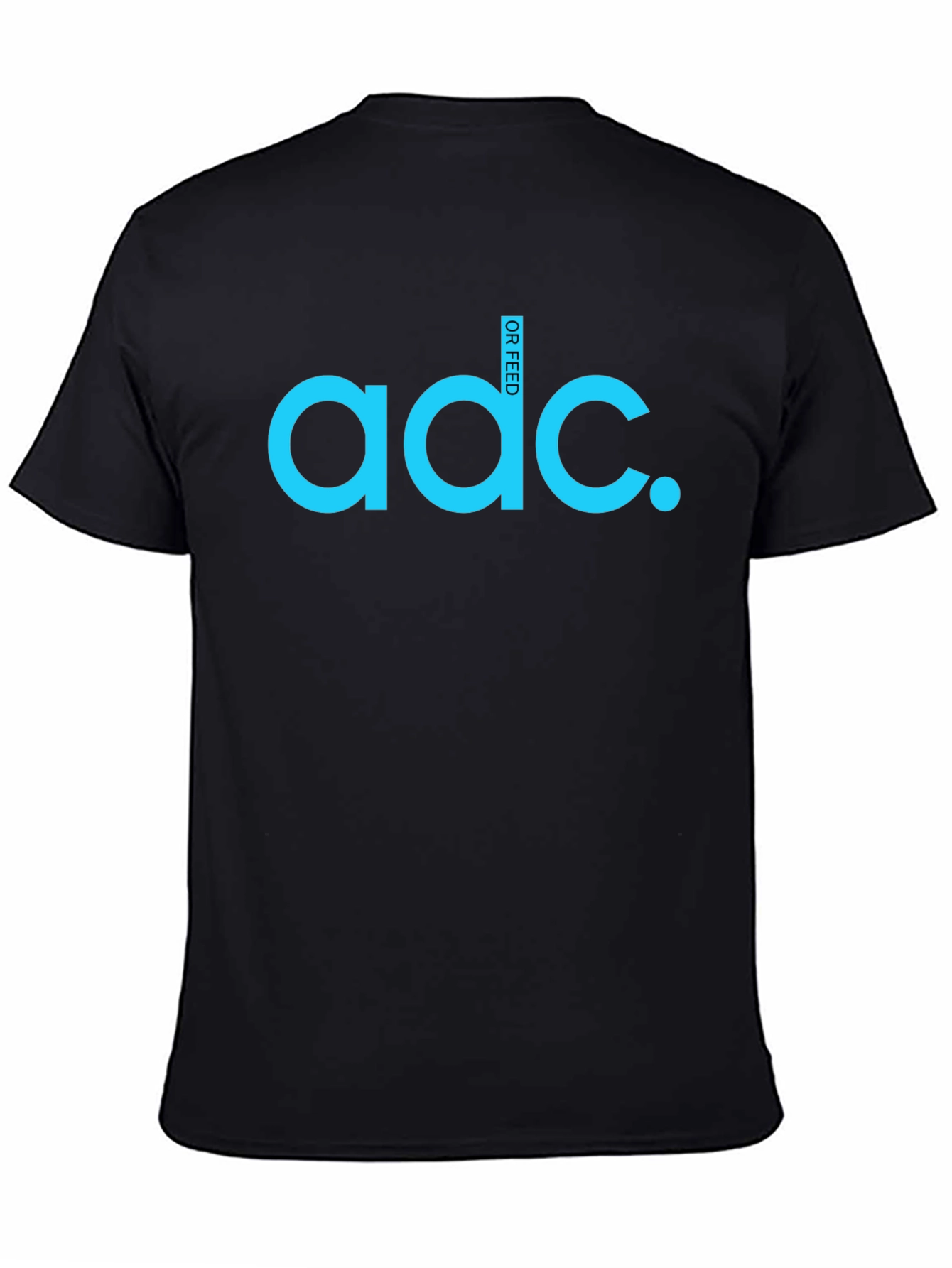 ADC or FEED Mens Graphic T-Shirt