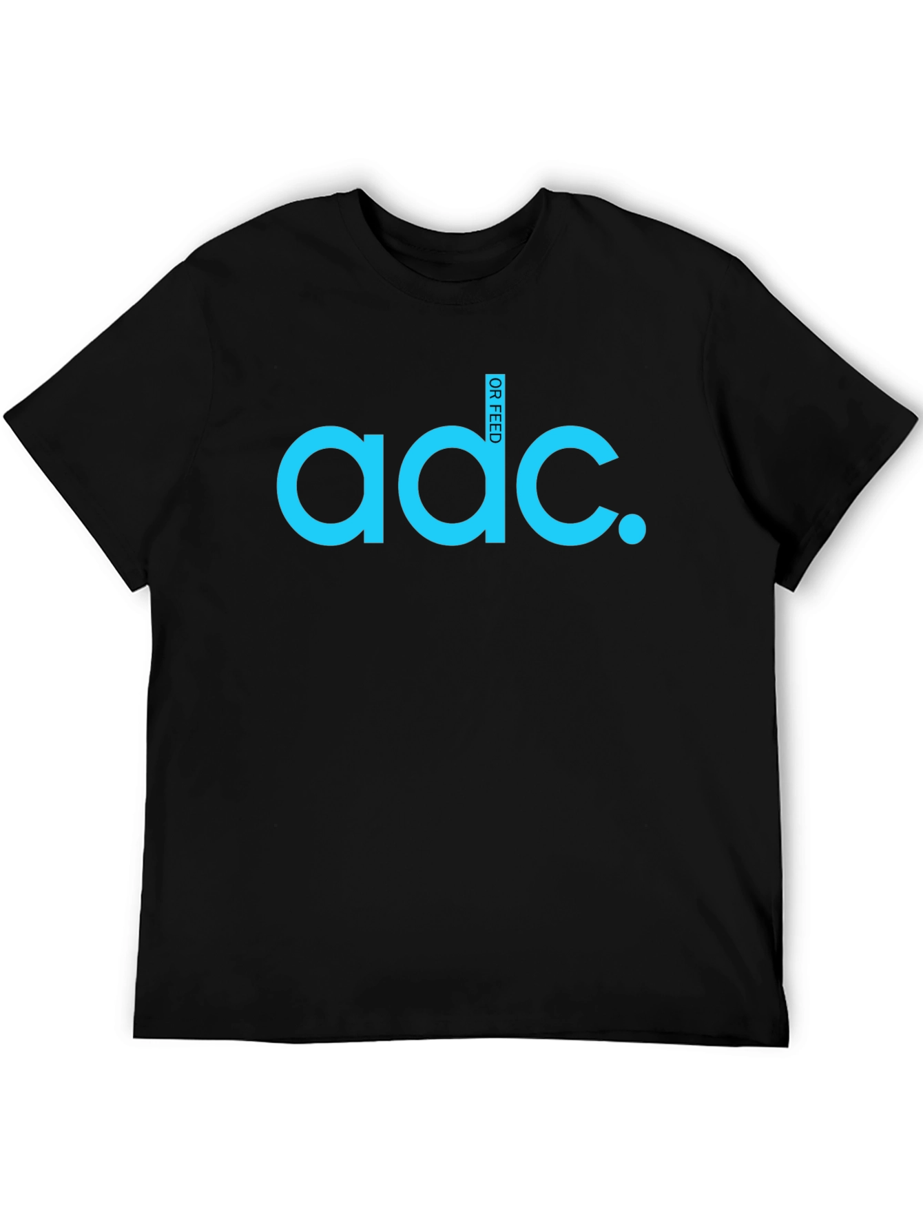 ADC or FEED Mens Graphic T-Shirt