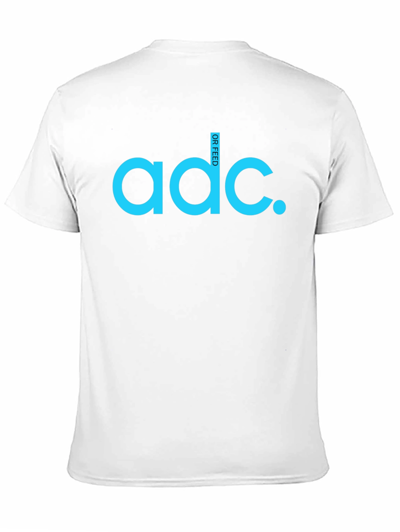 ADC or FEED Mens Graphic T-Shirt