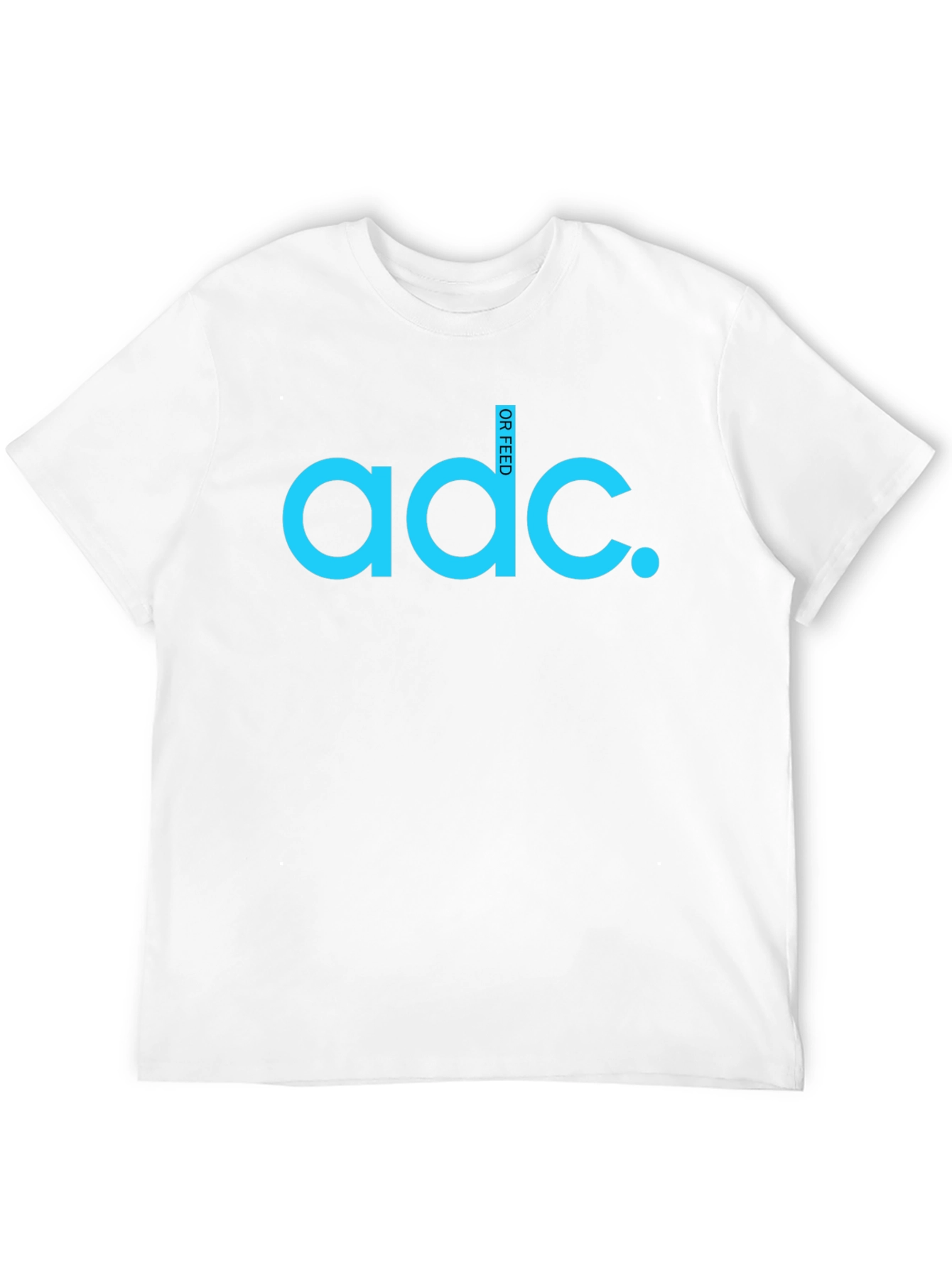 ADC or FEED Mens Graphic T-Shirt