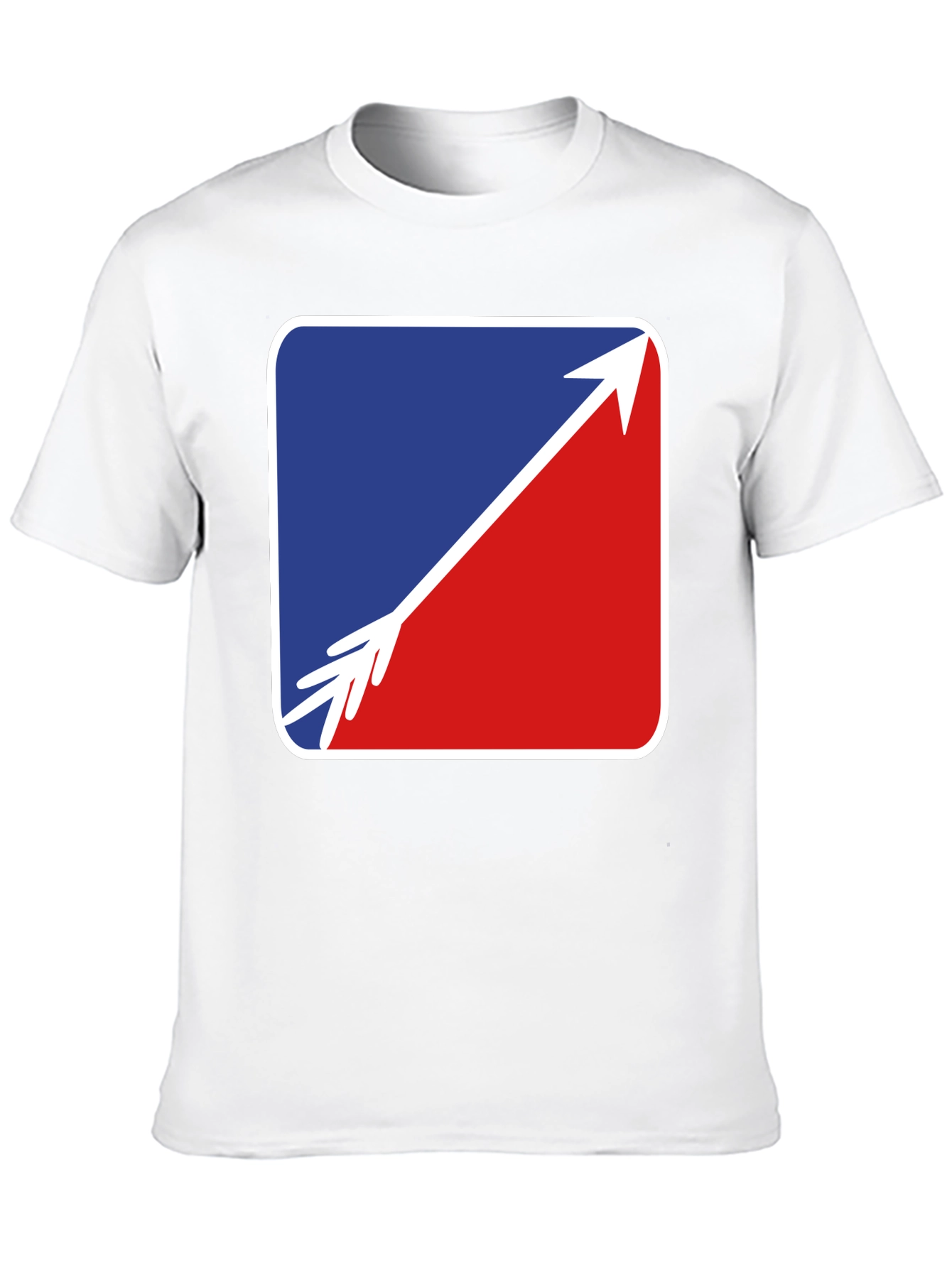 Arrow Graphic Tee - Stylish Black Casual Shirt