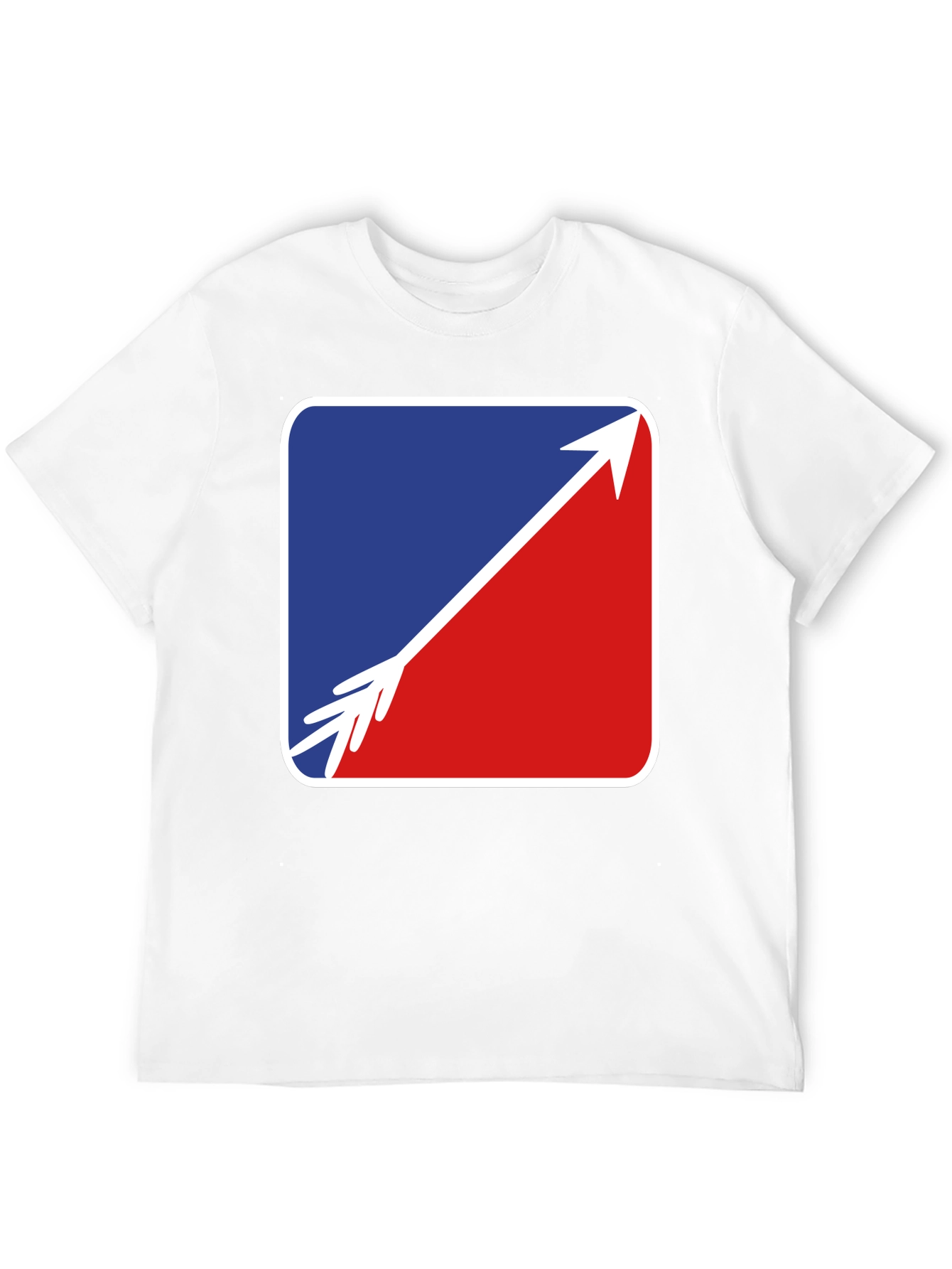 Arrow Graphic Tee - Stylish Black Casual Shirt