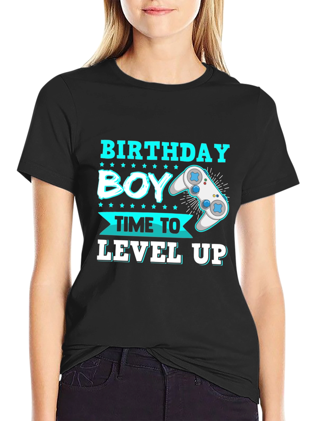 Birthday Boy Level Up Gamer T-Shirt