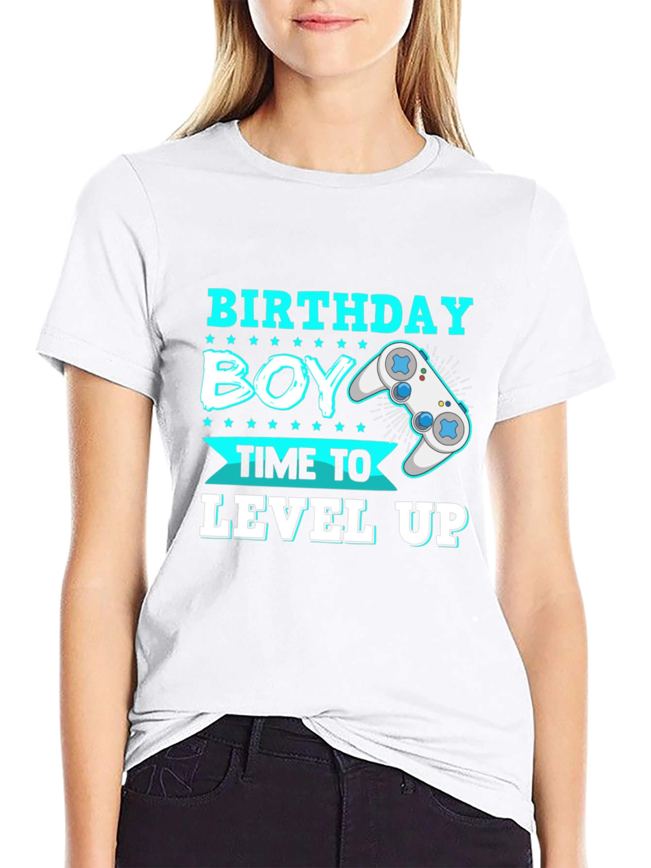 Birthday Boy Level Up Gamer T-Shirt