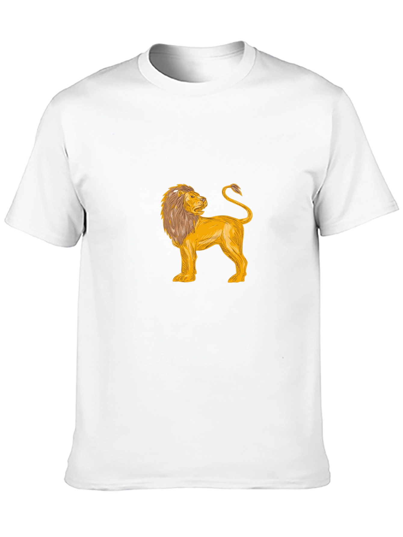 Black Lion Graphic Tee - Bold Style