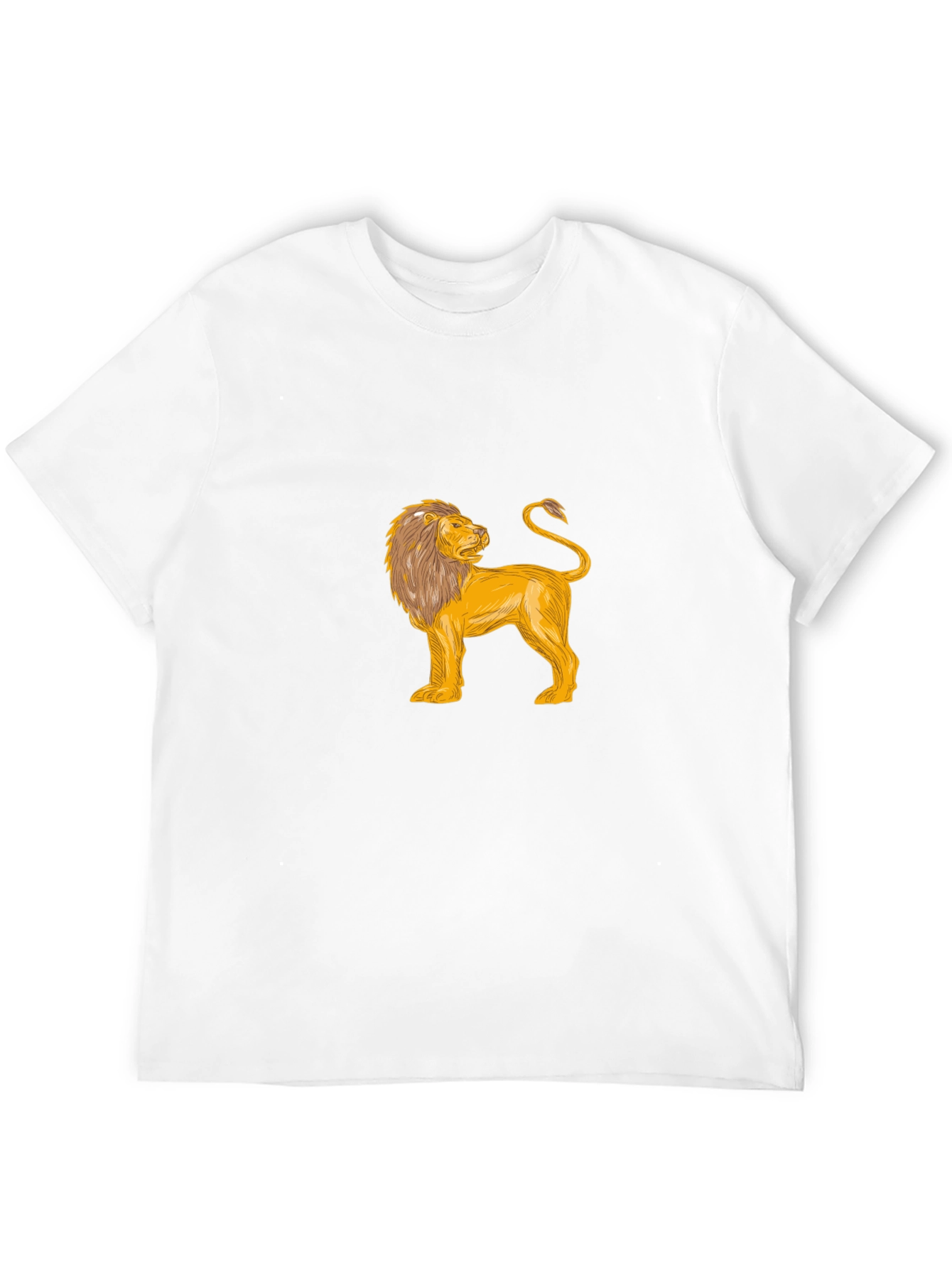 Black Lion Graphic Tee - Bold Style