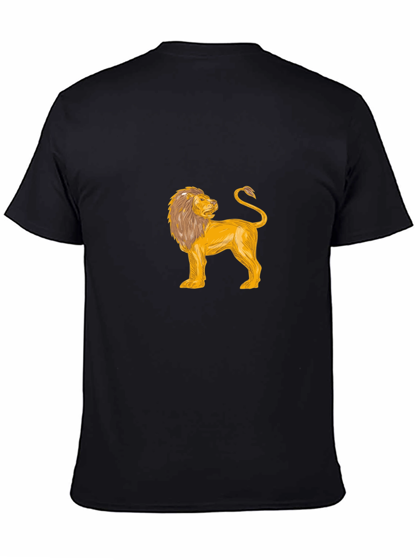 Black Lion Graphic Tee - Bold Style