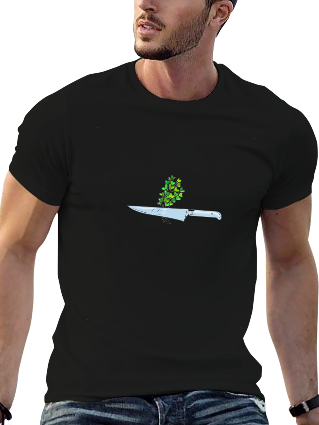 Chefs Knife T-Shirt - Foodie Fashion