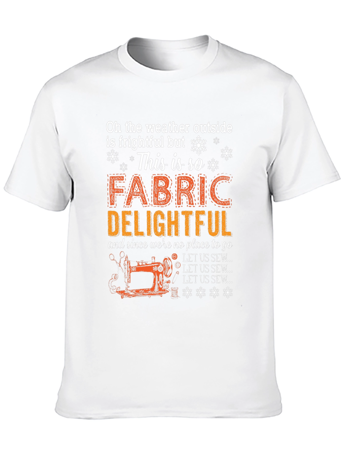 Sewing Lovers T-Shirt: Fabric Delightful