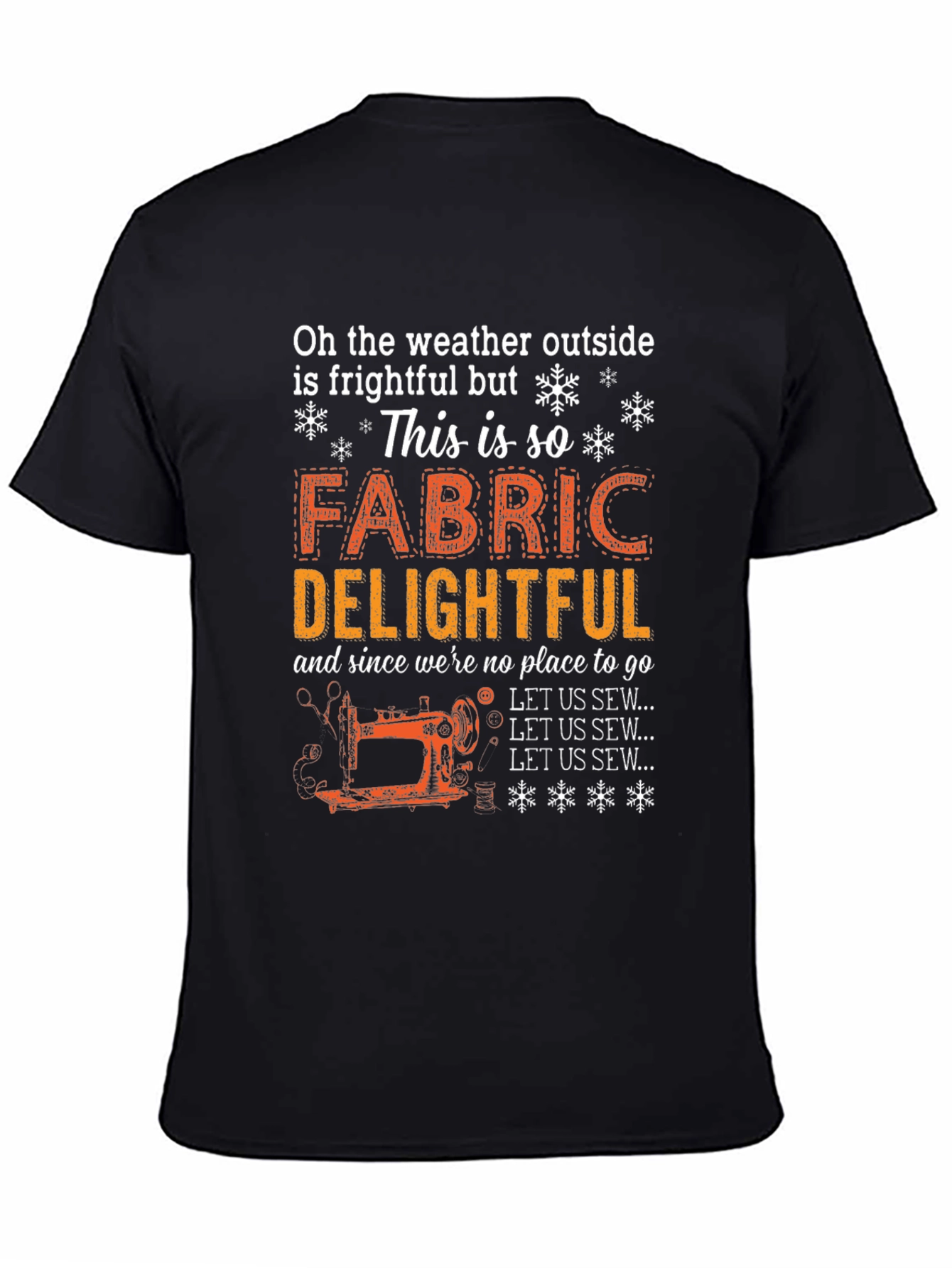 Sewing Lovers T-Shirt: Fabric Delightful