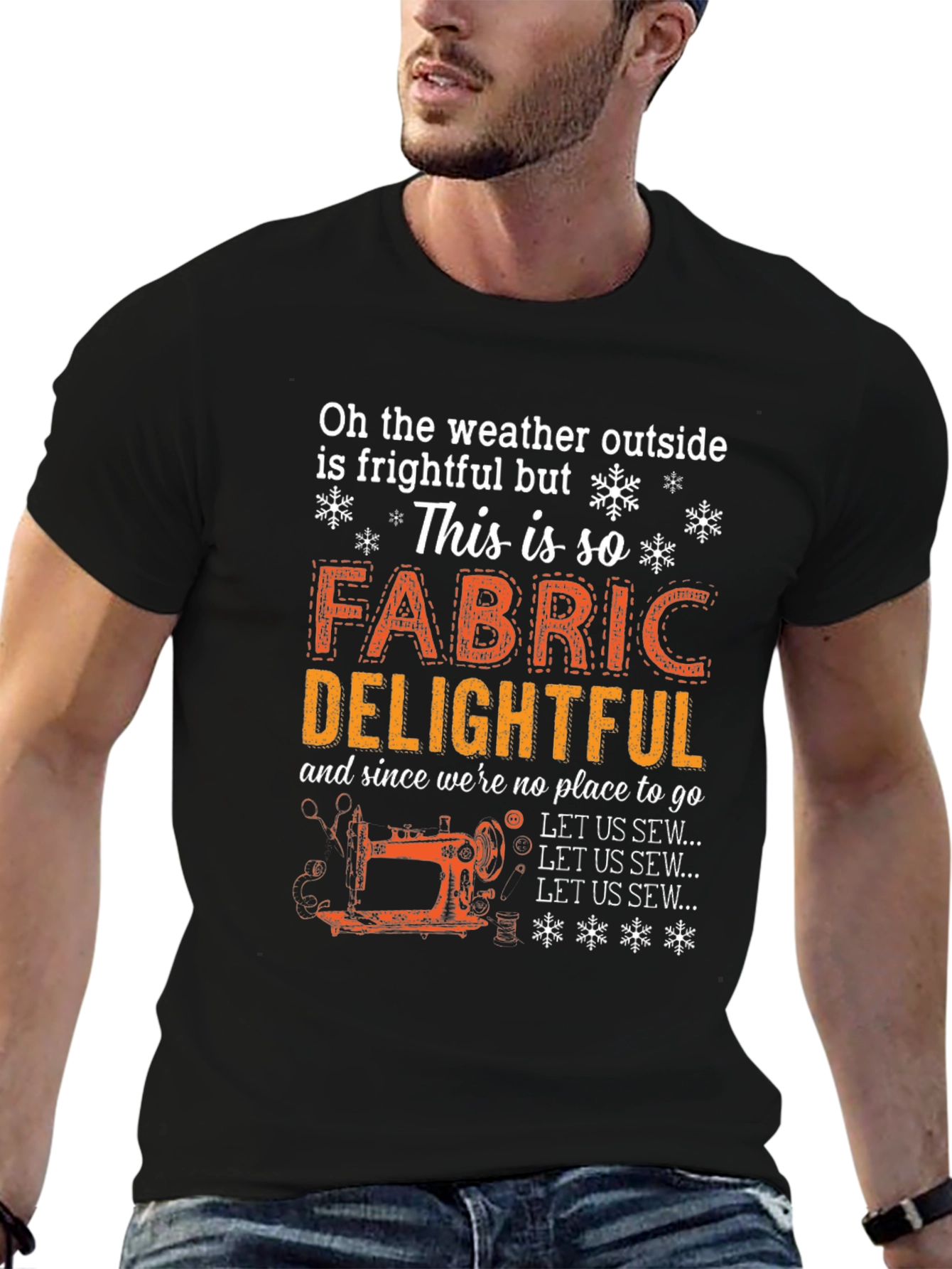 Sewing Lovers T-Shirt: Fabric Delightful