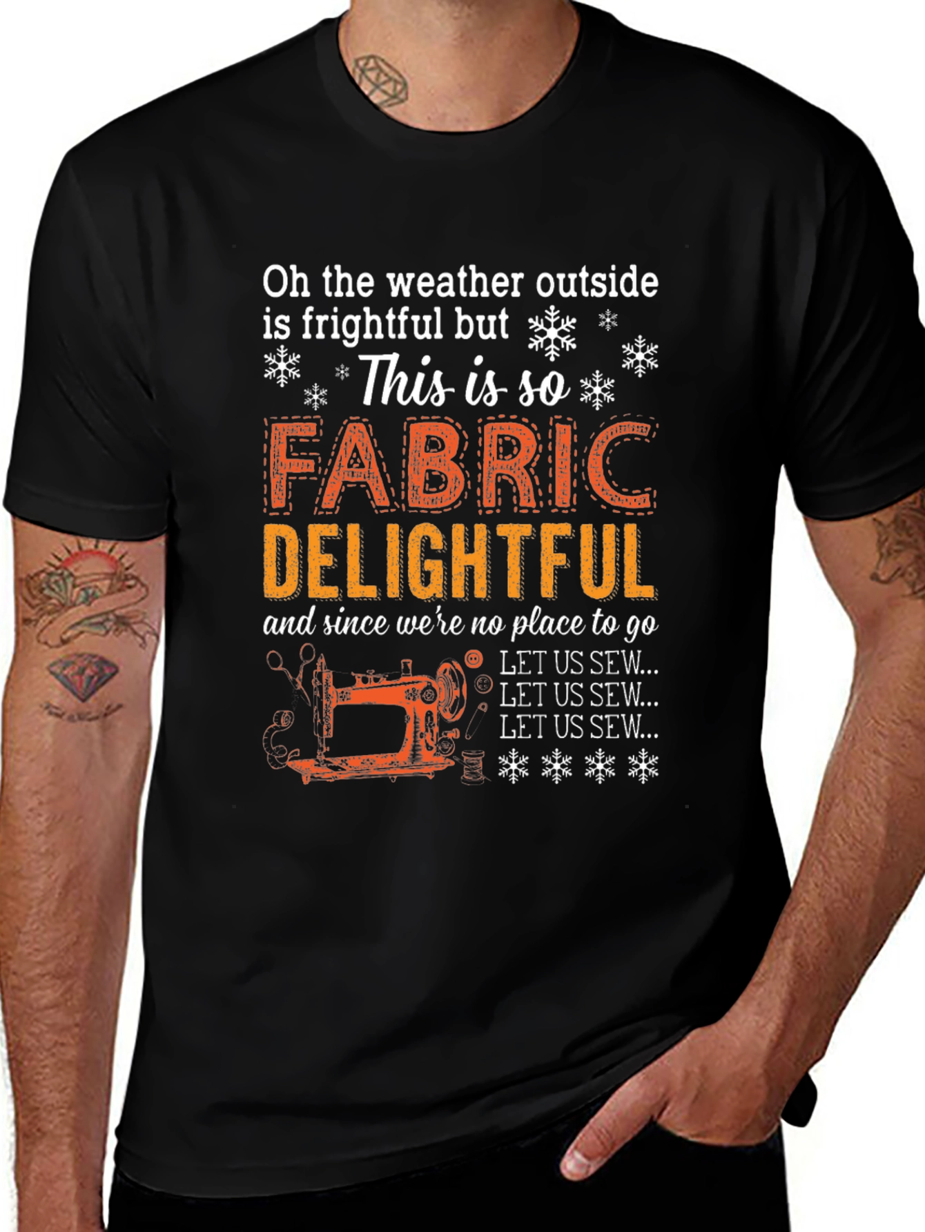 Sewing Lovers T-Shirt: Fabric Delightful