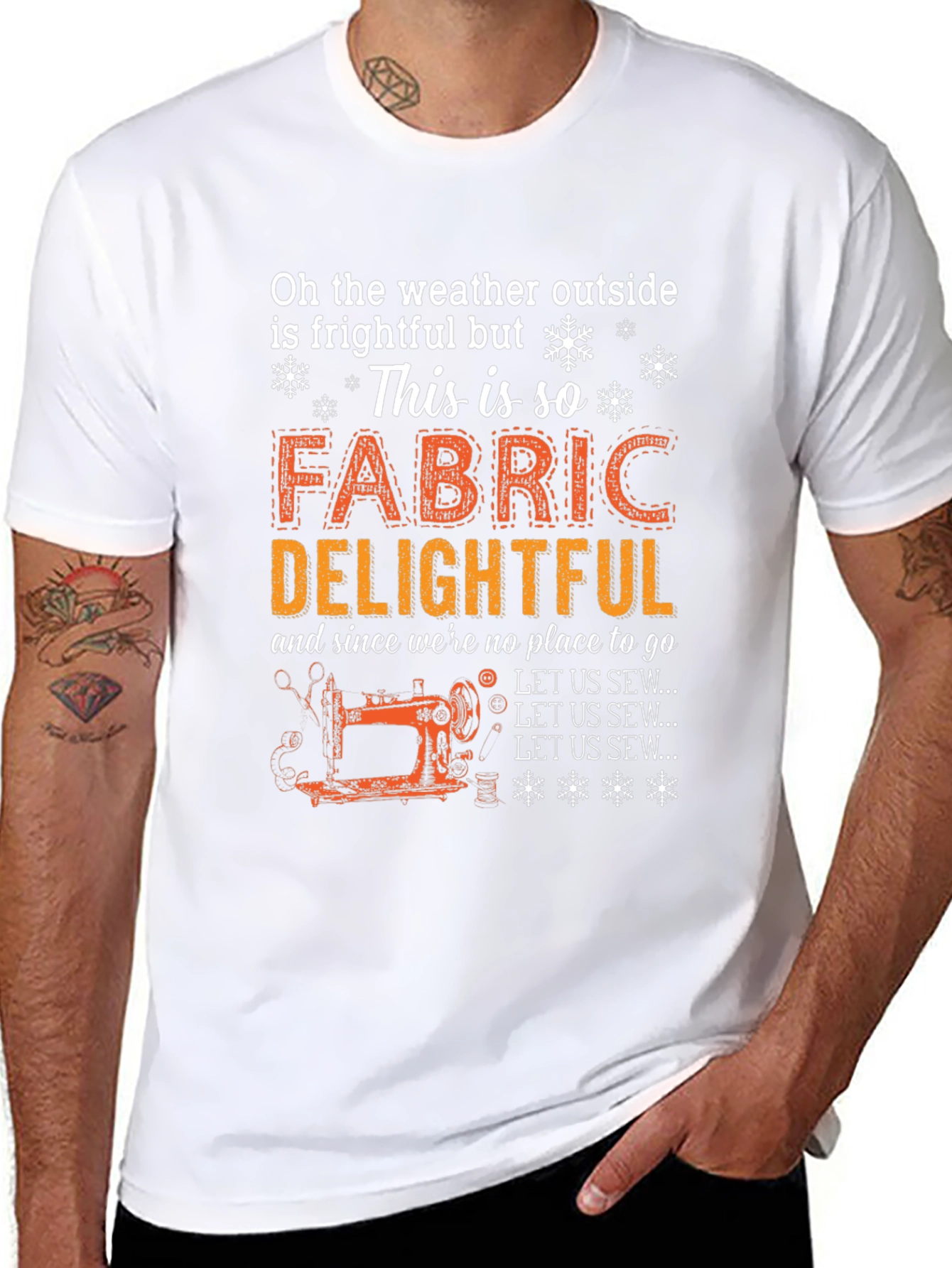 Sewing Lovers T-Shirt: Fabric Delightful