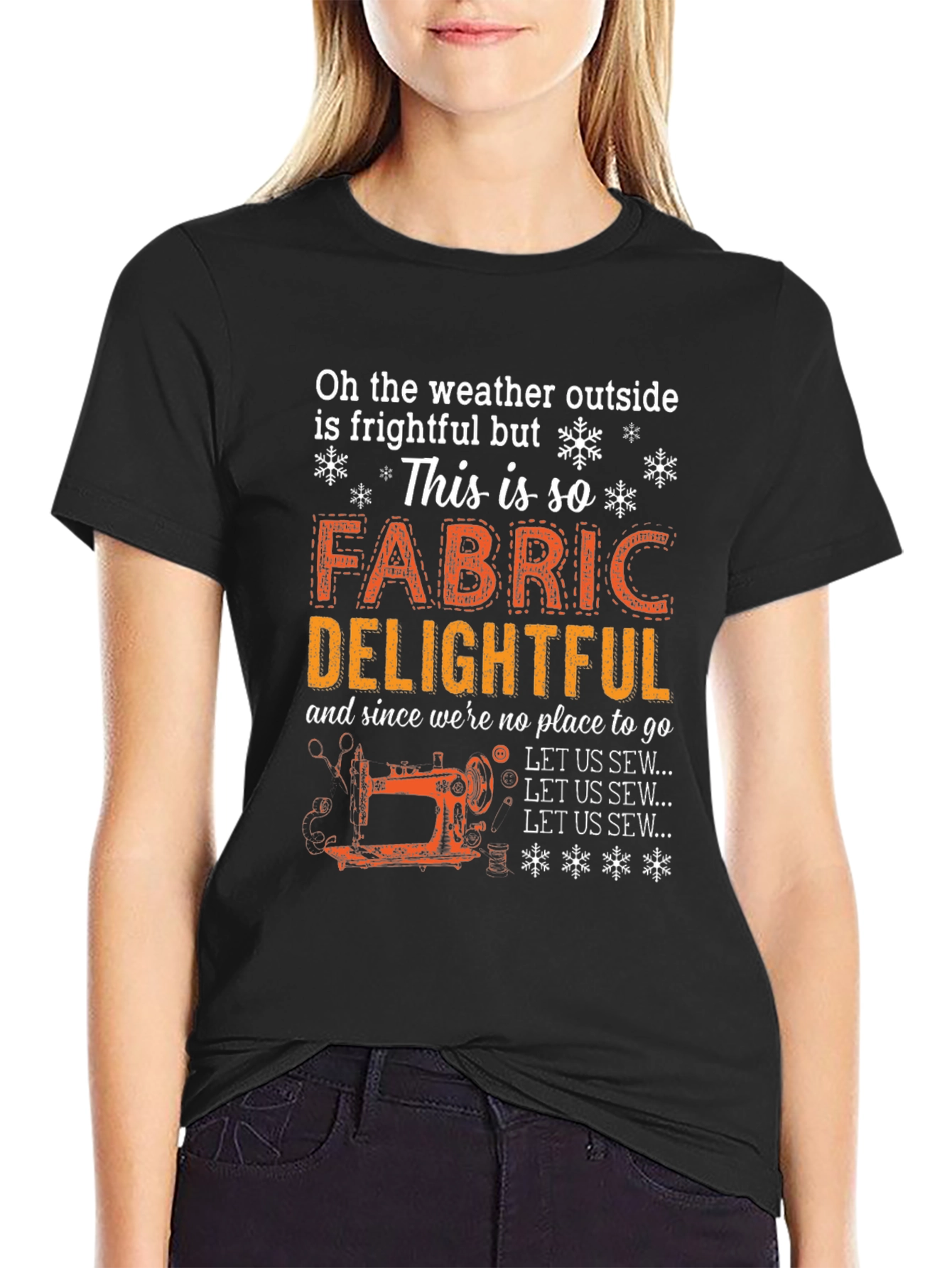 Sewing Lovers T-Shirt: Fabric Delightful