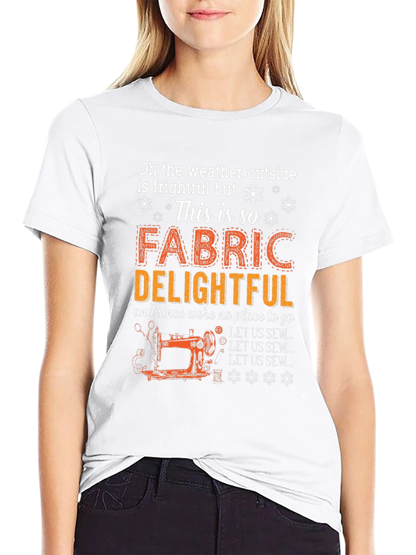Sewing Lovers T-Shirt: Fabric Delightful