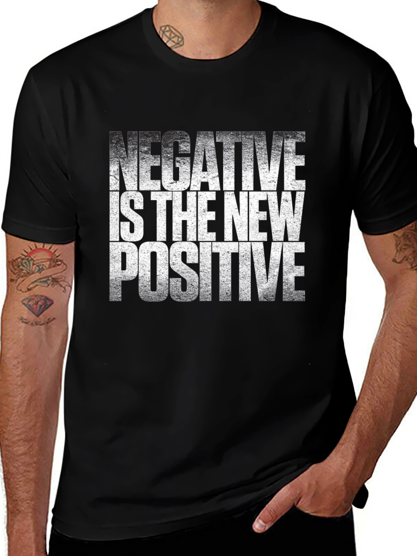 Negative is the New Positive Graphic Tee