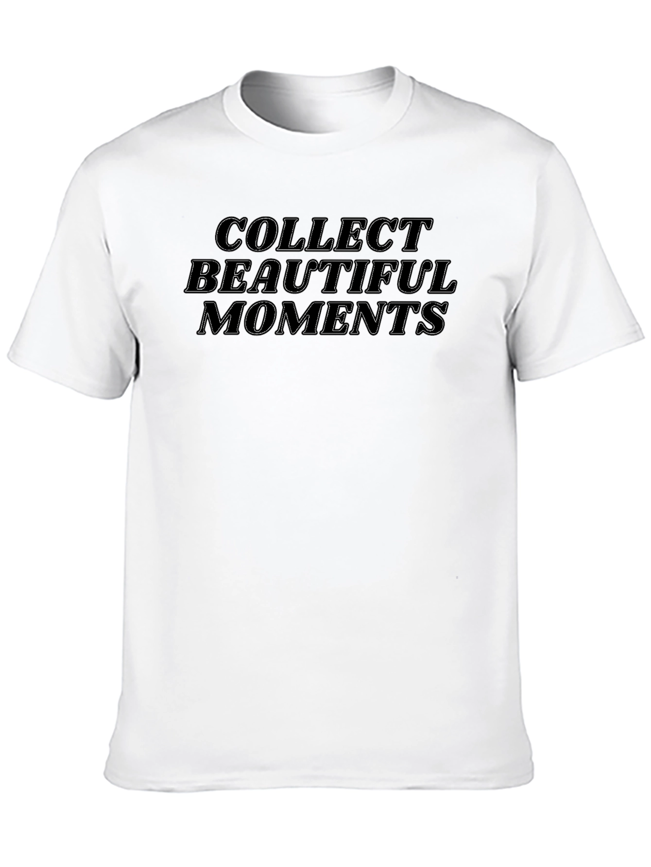 Collect Beautiful Moments Black T-Shirt