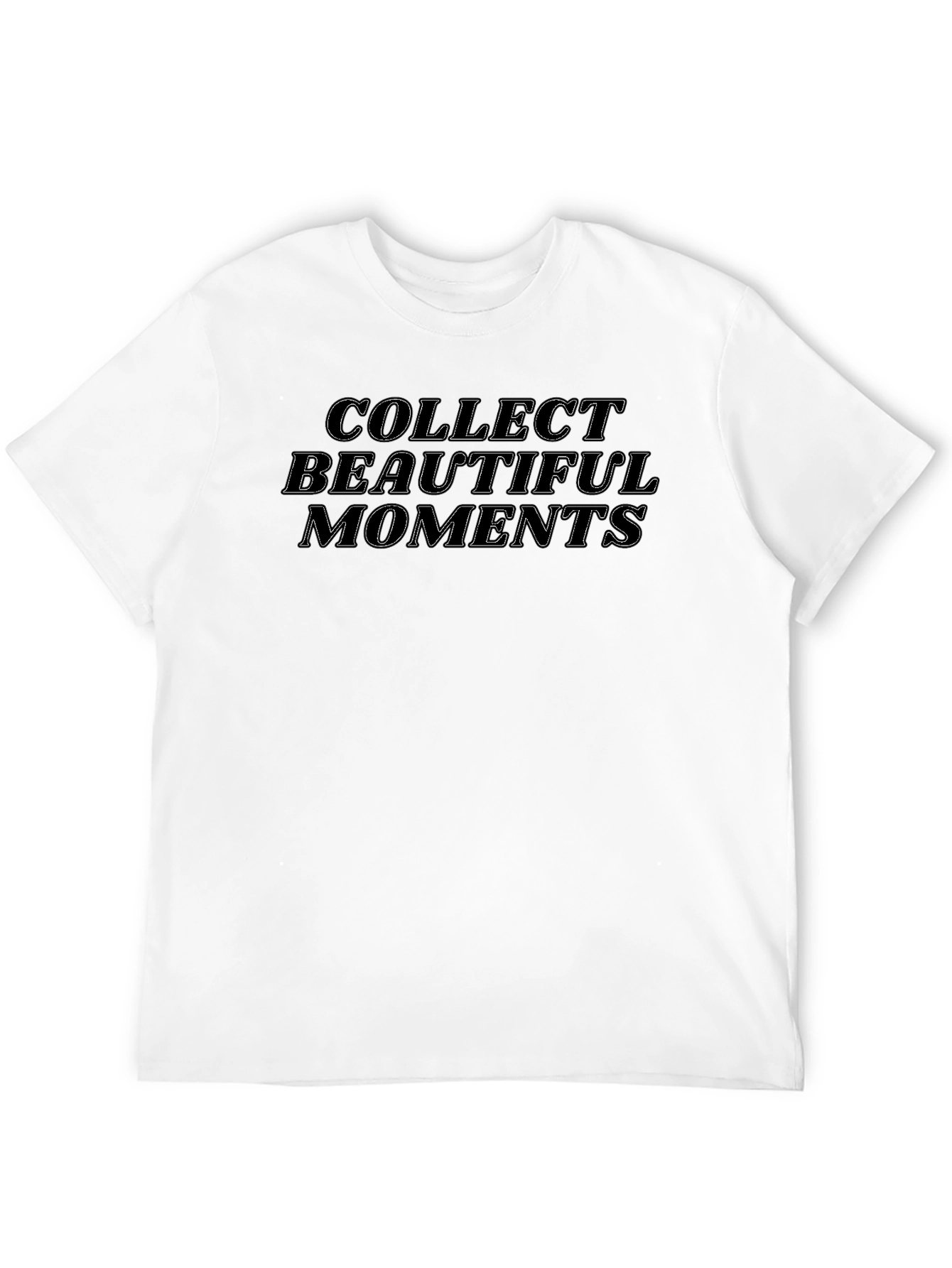 Collect Beautiful Moments Black T-Shirt