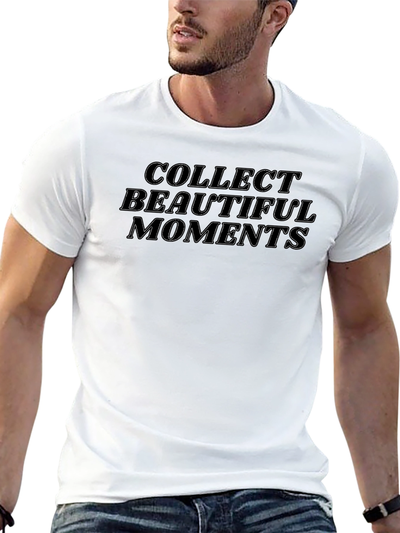 Collect Beautiful Moments Black T-Shirt