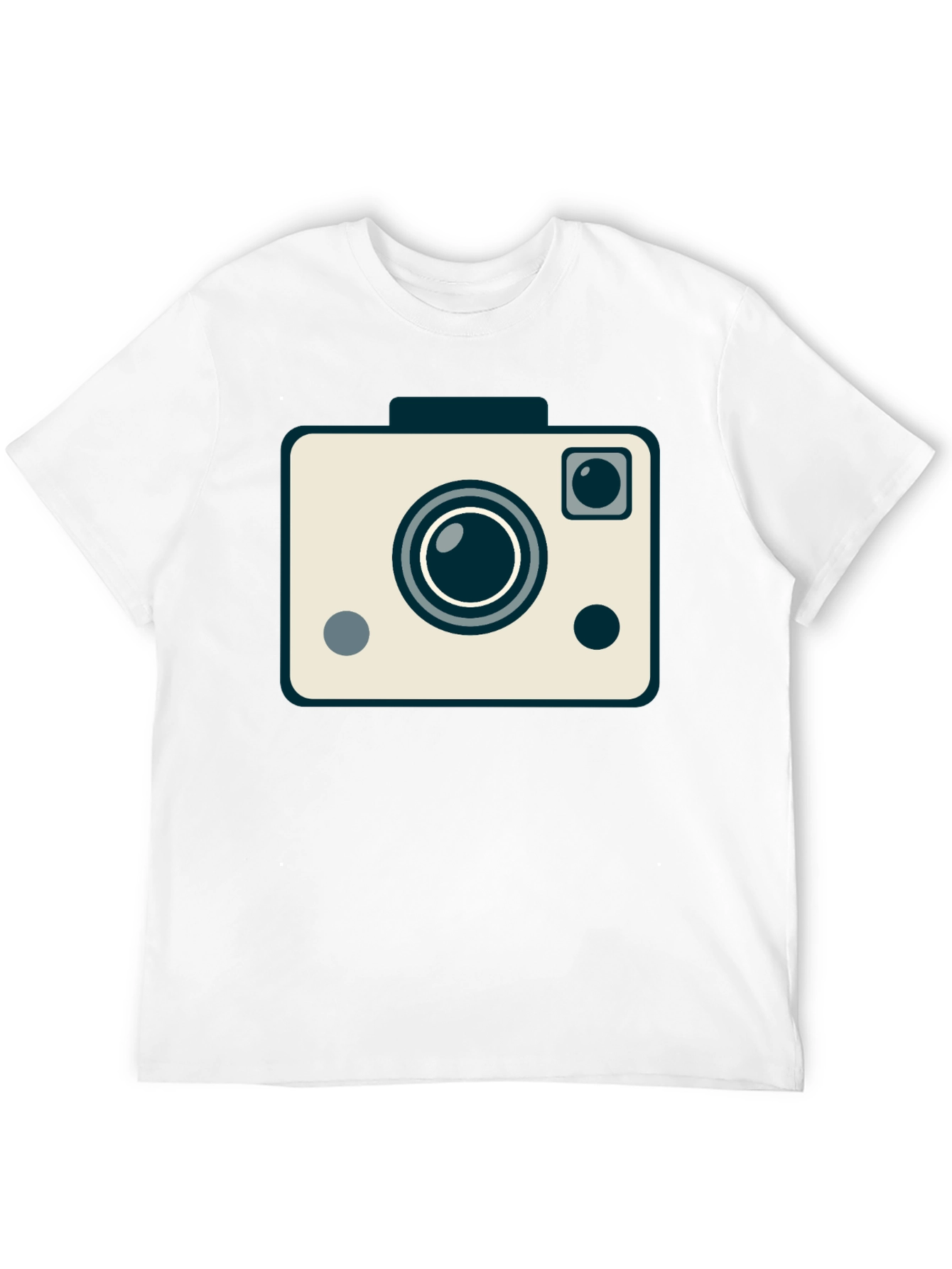 Retro Camera Graphic Tee - Classic Photographer Style Shirt