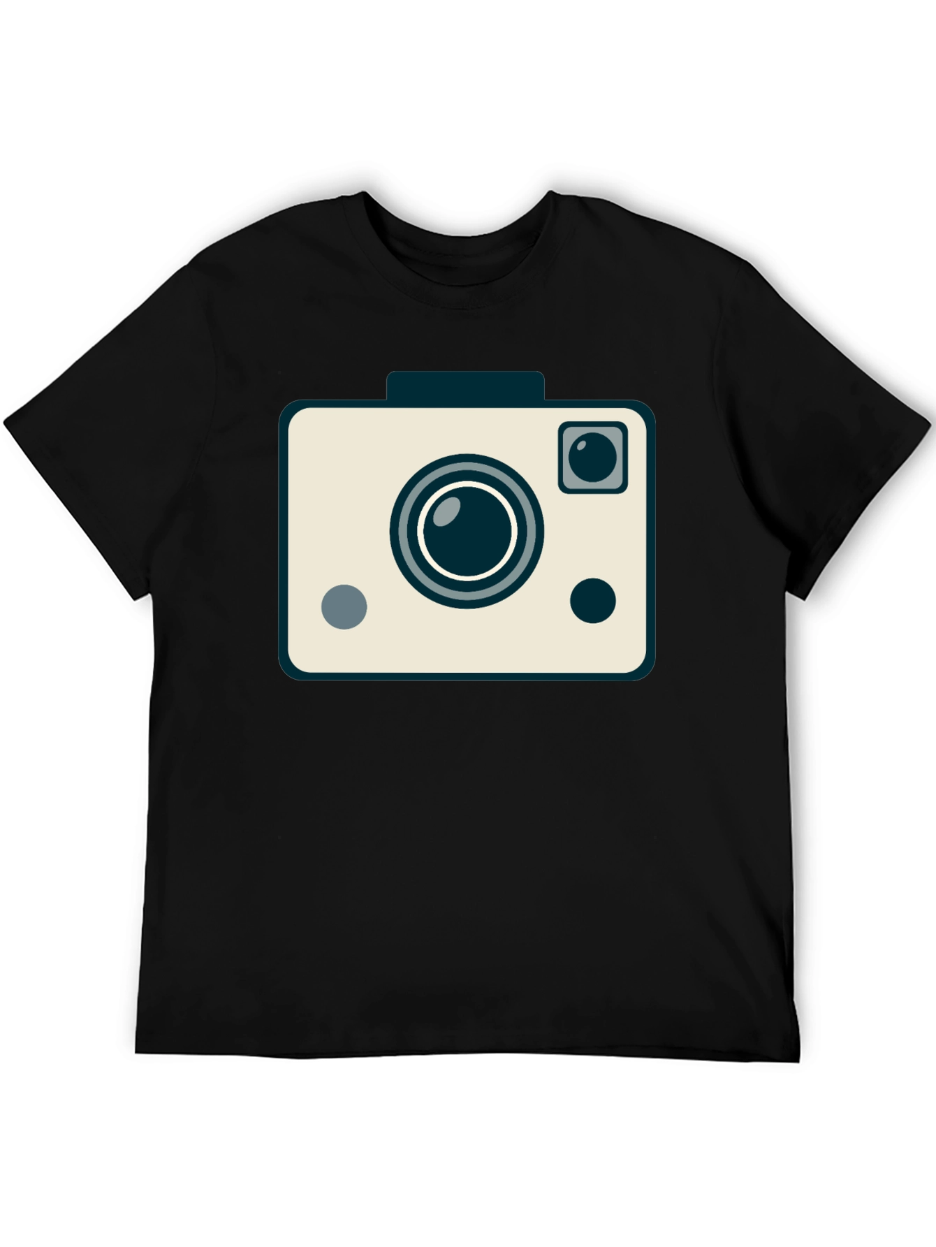 Retro Camera Graphic Tee - Classic Photographer Style Shirt
