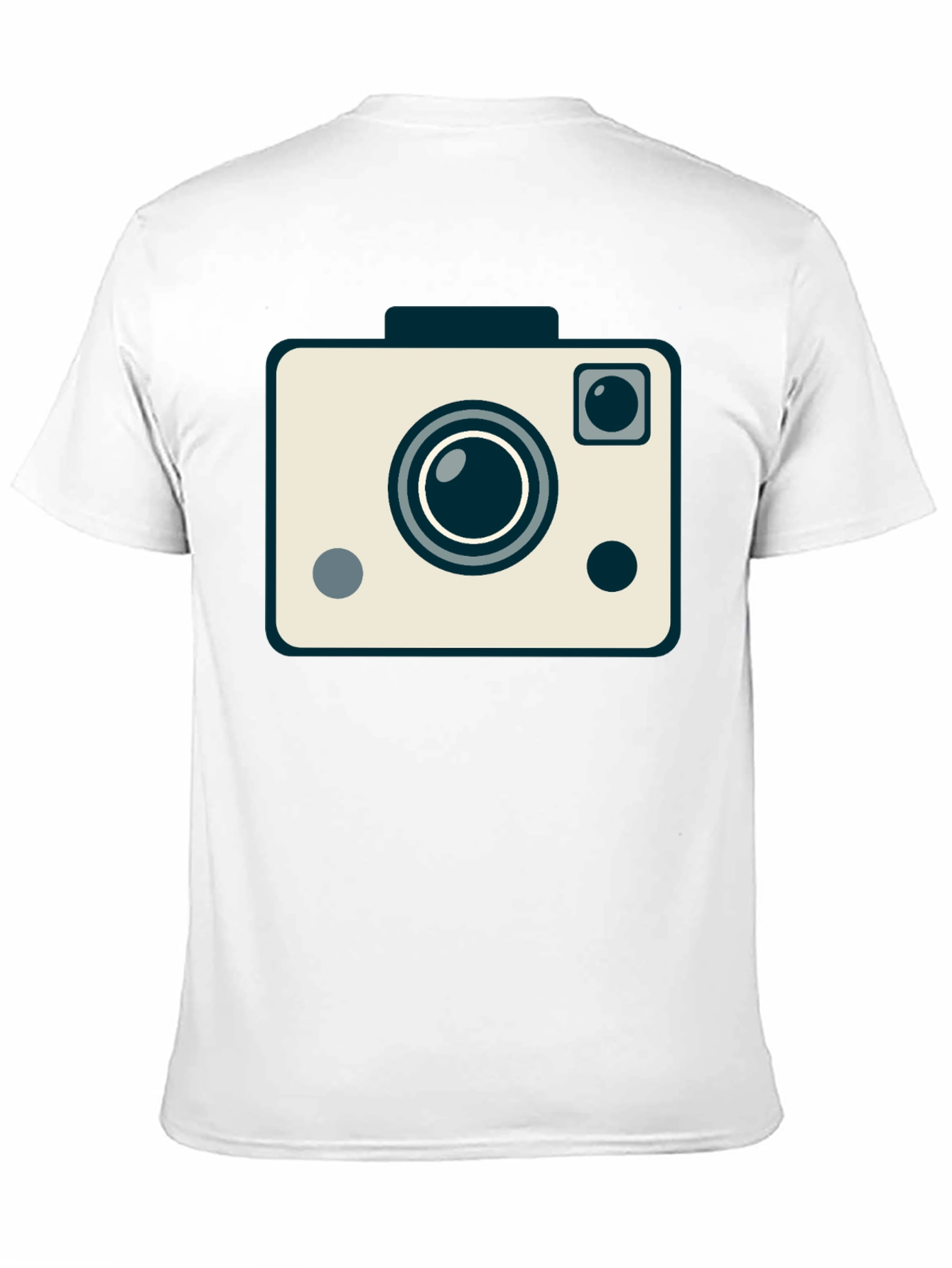 Retro Camera Graphic Tee - Classic Photographer Style Shirt