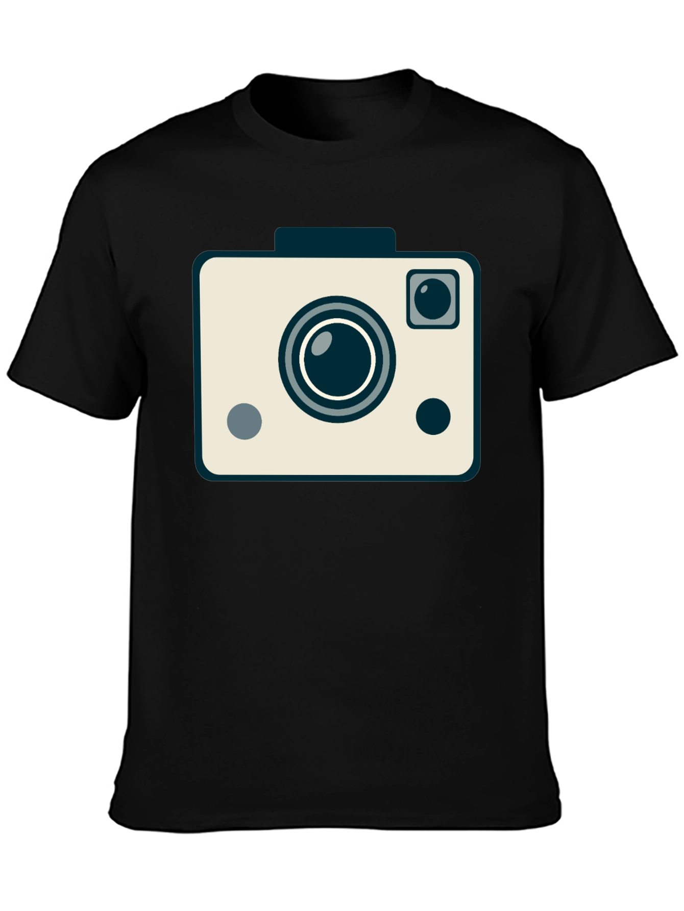 Retro Camera Graphic Tee - Classic Photographer Style Shirt