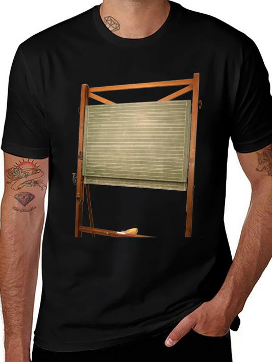 Vintage Easel T-Shirt - Artistic Graphic Tee