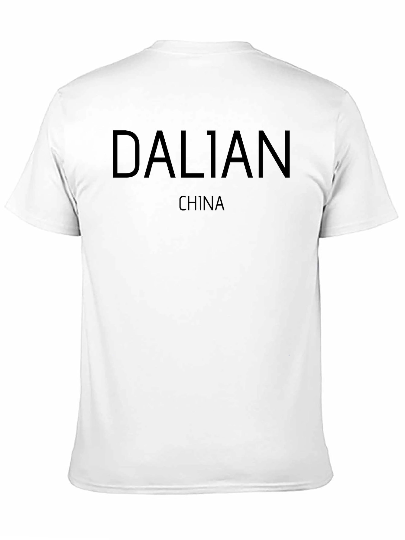 Dalian China Black Graphic Tee
