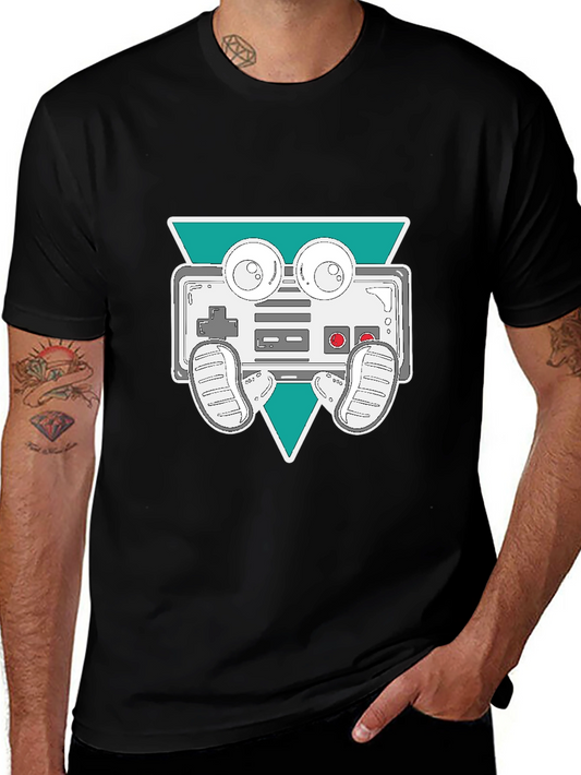 Retro Game Console Tee - Vintage Gamer Style