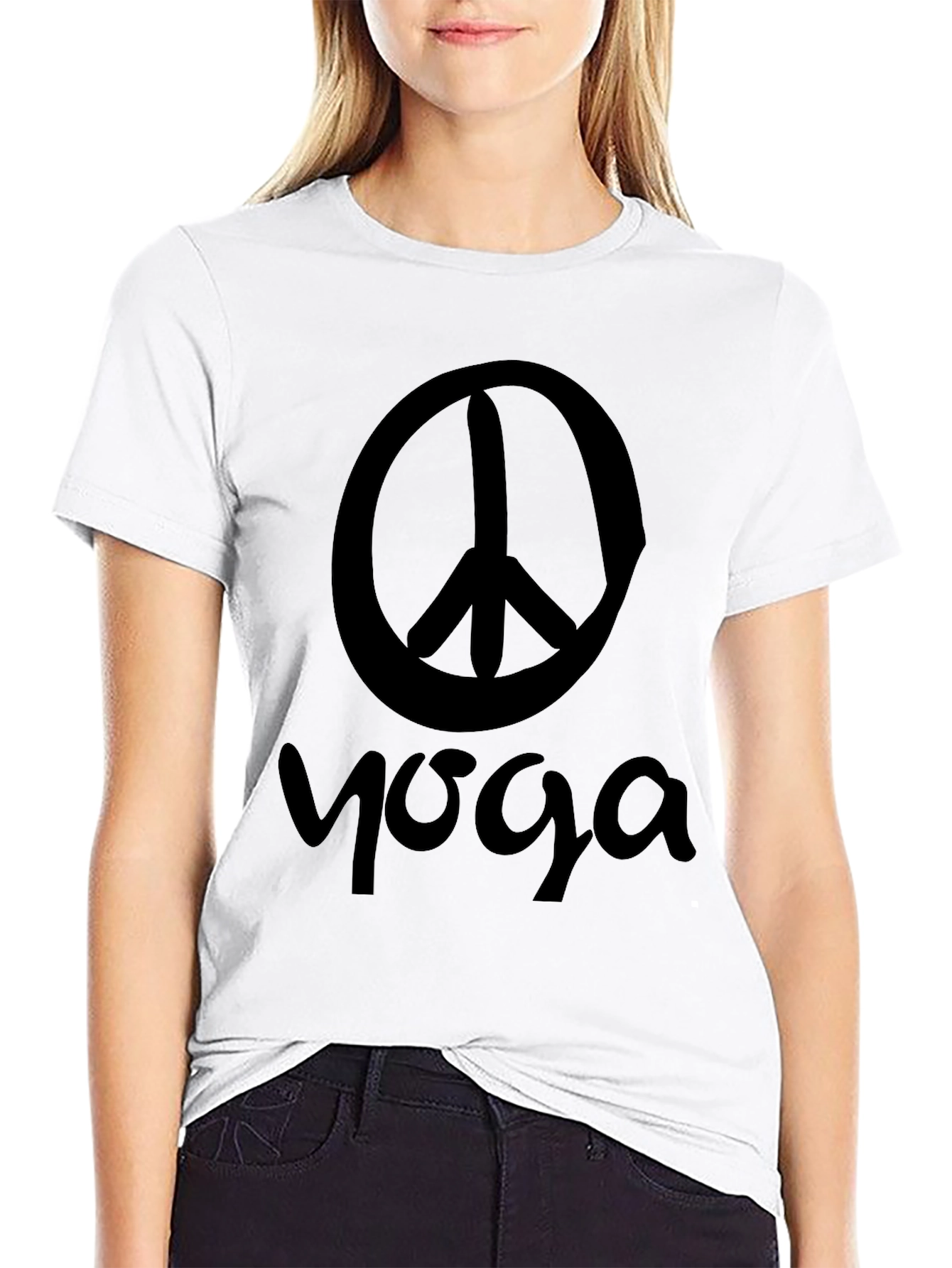 Peace Yoga Graphic T-Shirt - Unisex