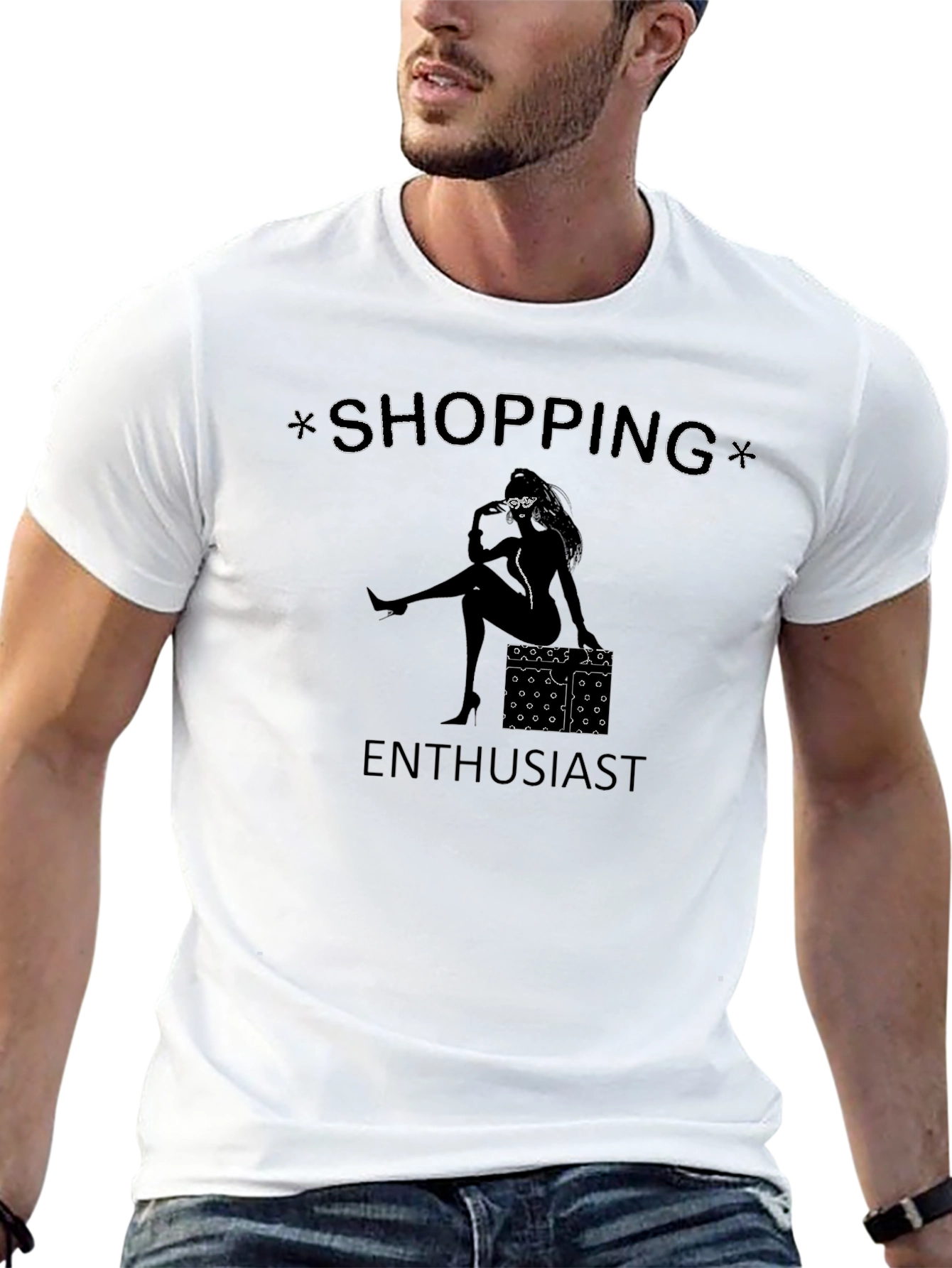 Shopping Enthusiast Graphic Tee