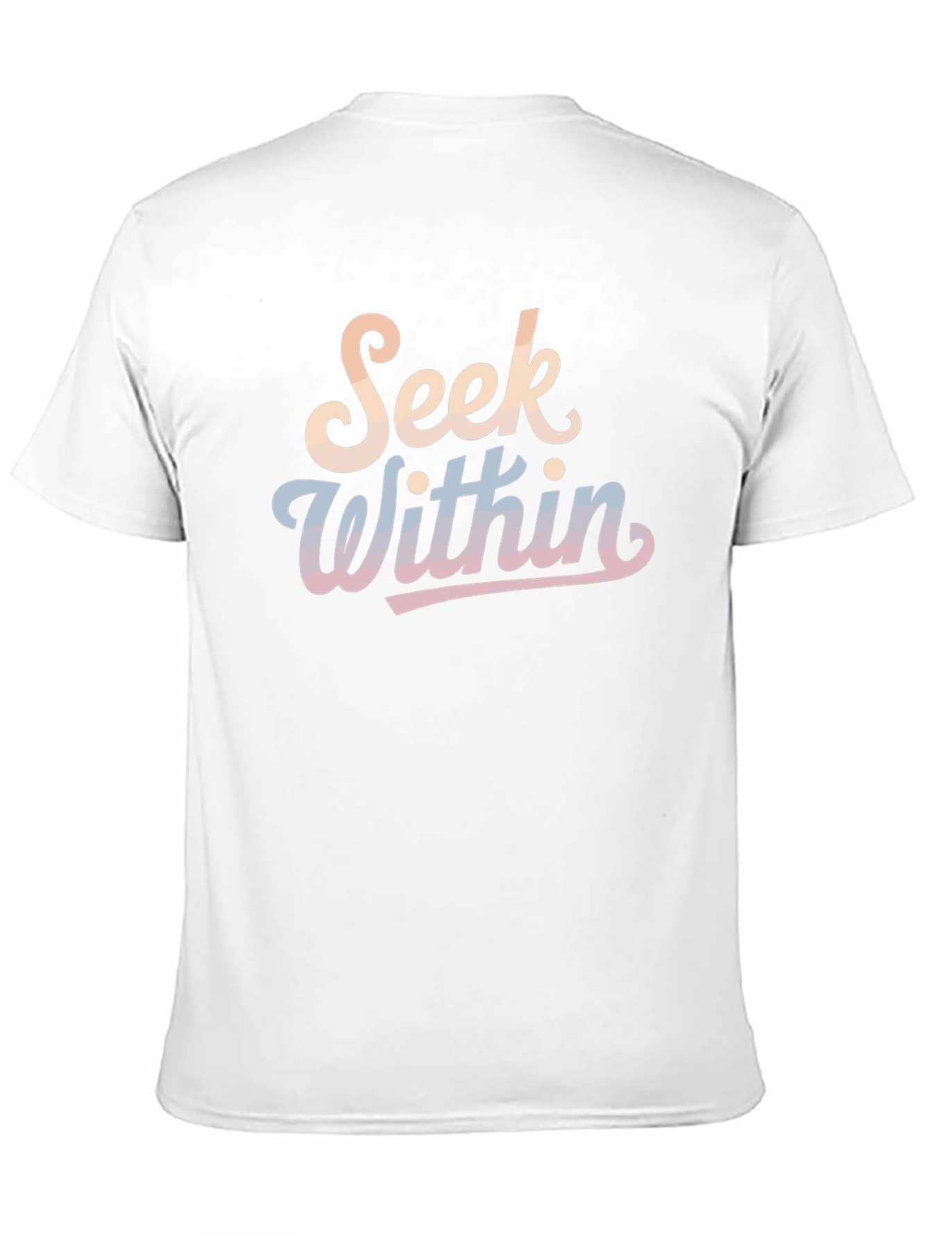 Seek Within Graphic T-Shirt - Black Crew Neck Tee
