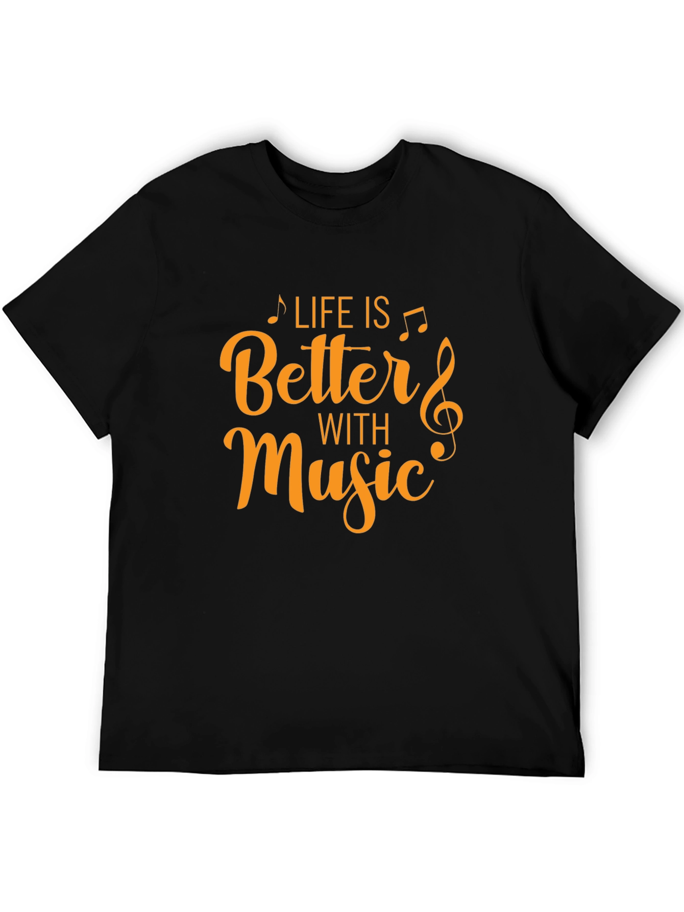 Life is Better with Music Graphic T-Shirt