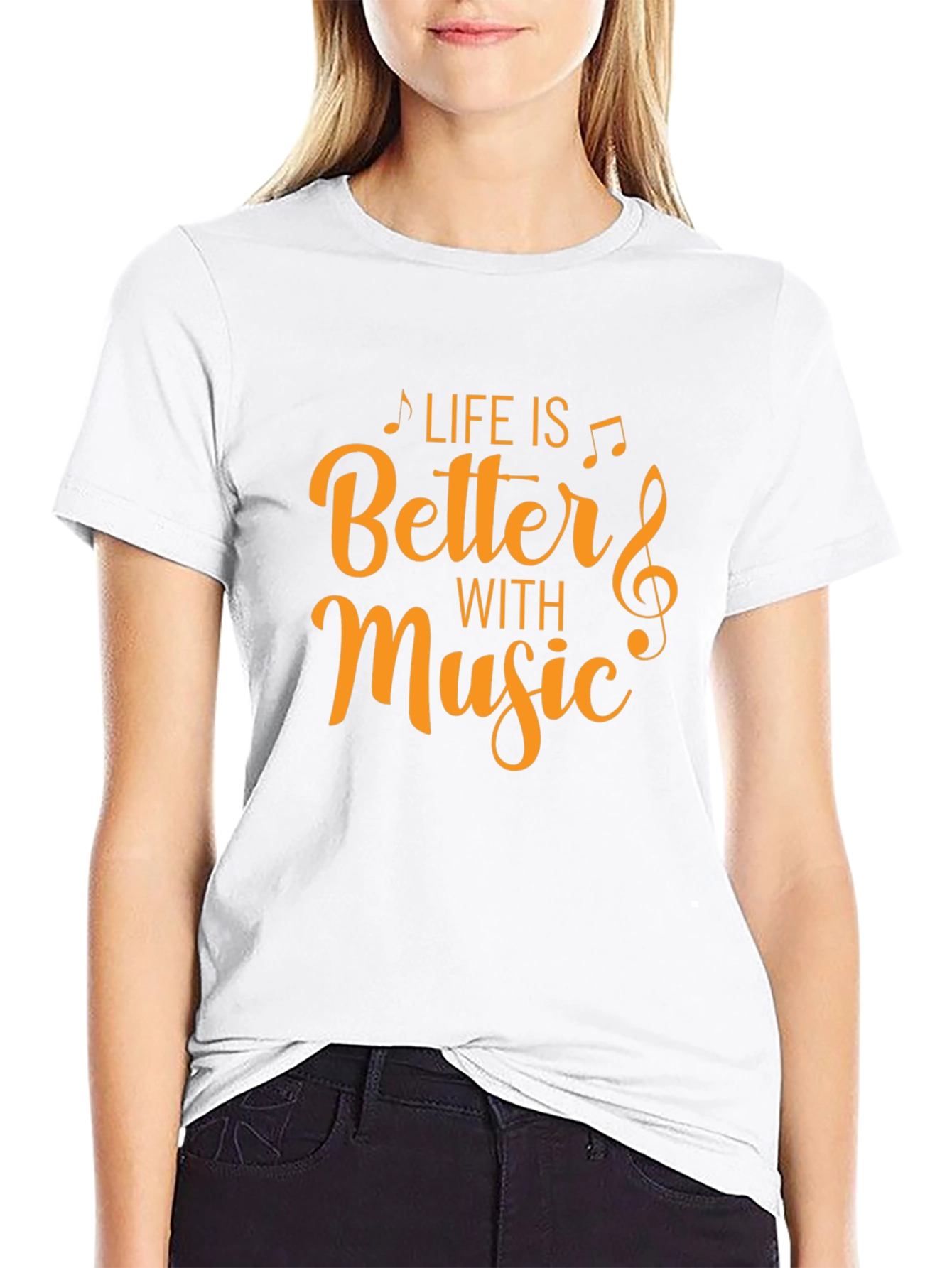 Life is Better with Music Graphic T-Shirt